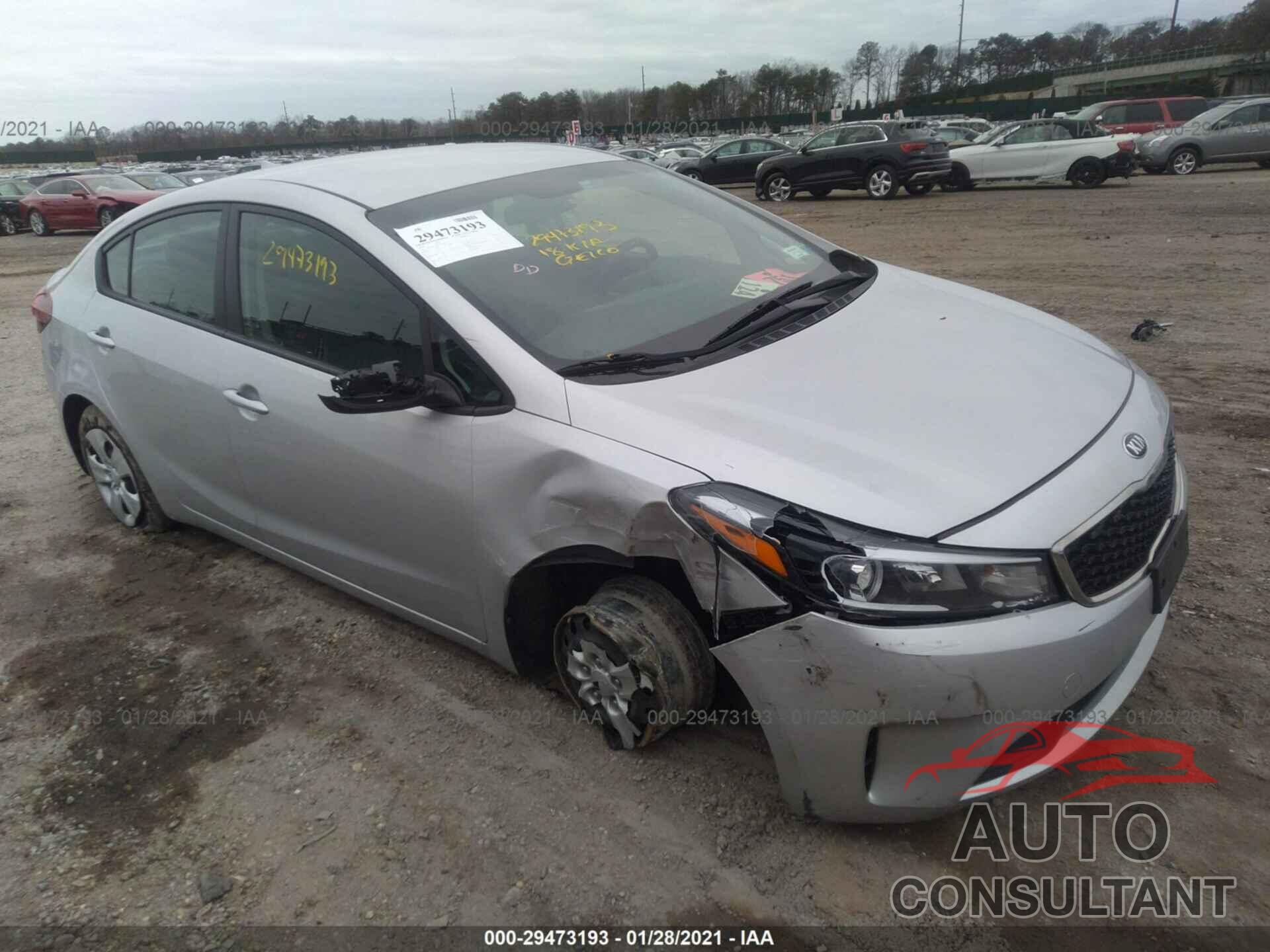 KIA FORTE 2018 - 3KPFL4A7XJE194999