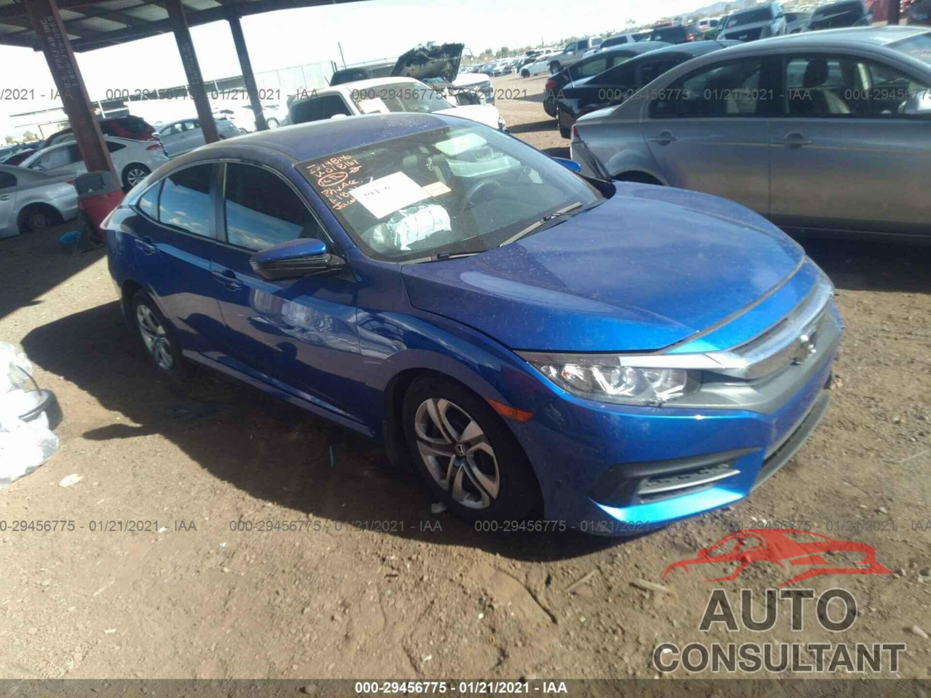 HONDA CIVIC SEDAN 2018 - 19XFC2F51JE018161