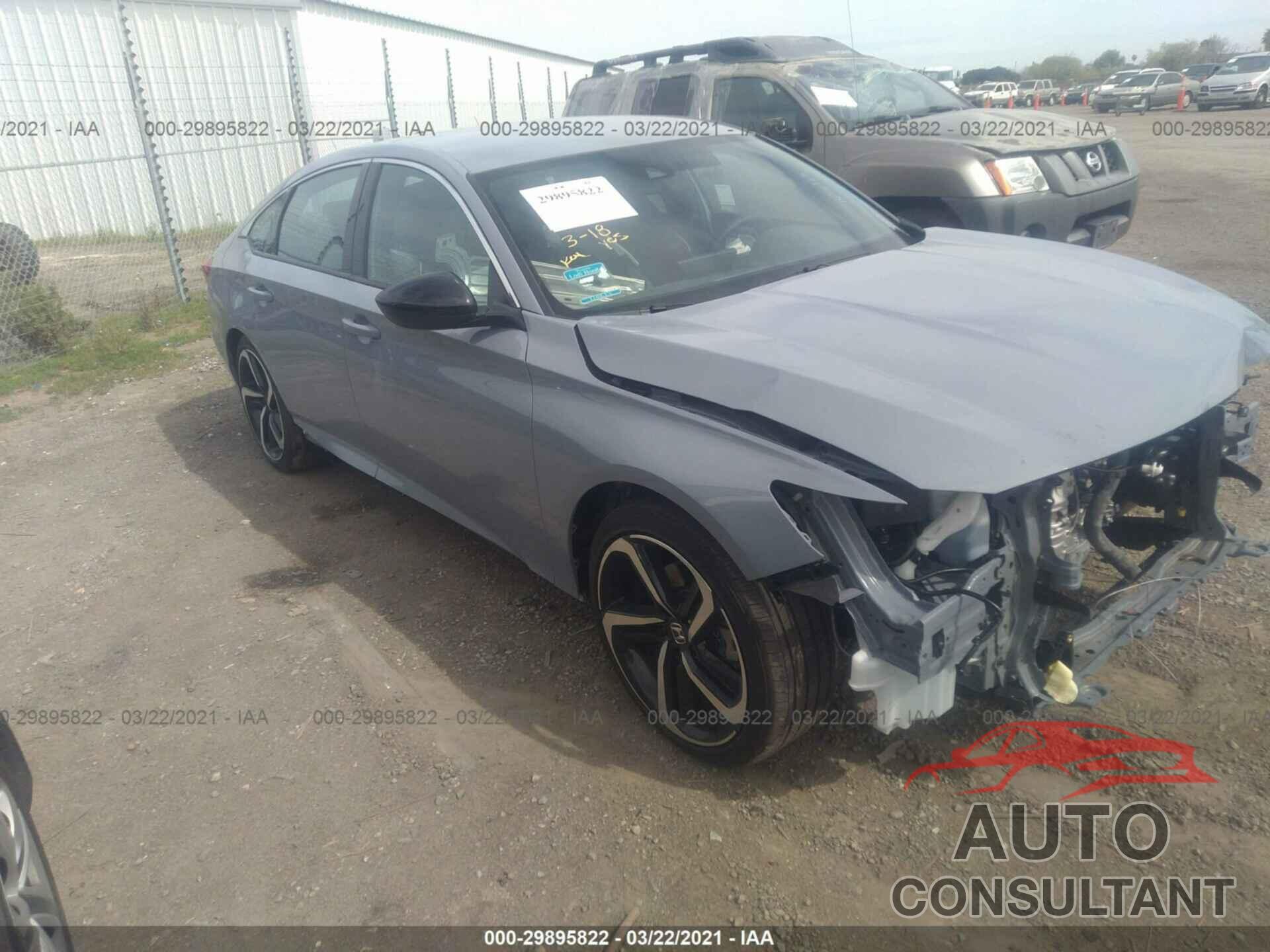 HONDA ACCORD SEDAN 2021 - 1HGCV1F38MA010766