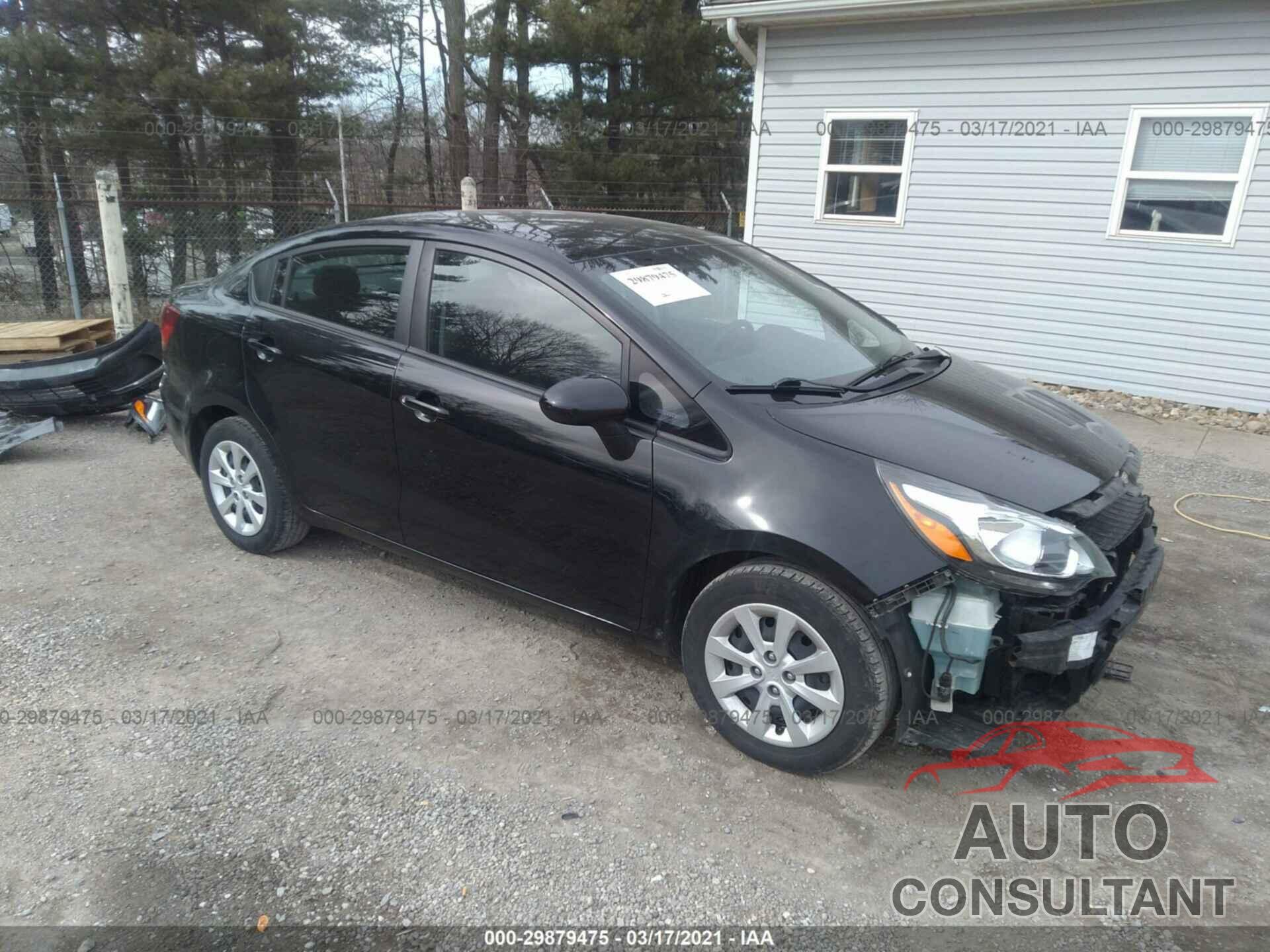 KIA RIO 2017 - KNADM4A32H6072037