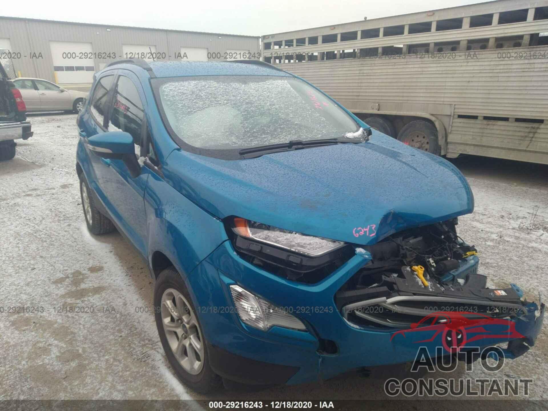 FORD ECOSPORT 2020 - MAJ6S3GL9LC319346