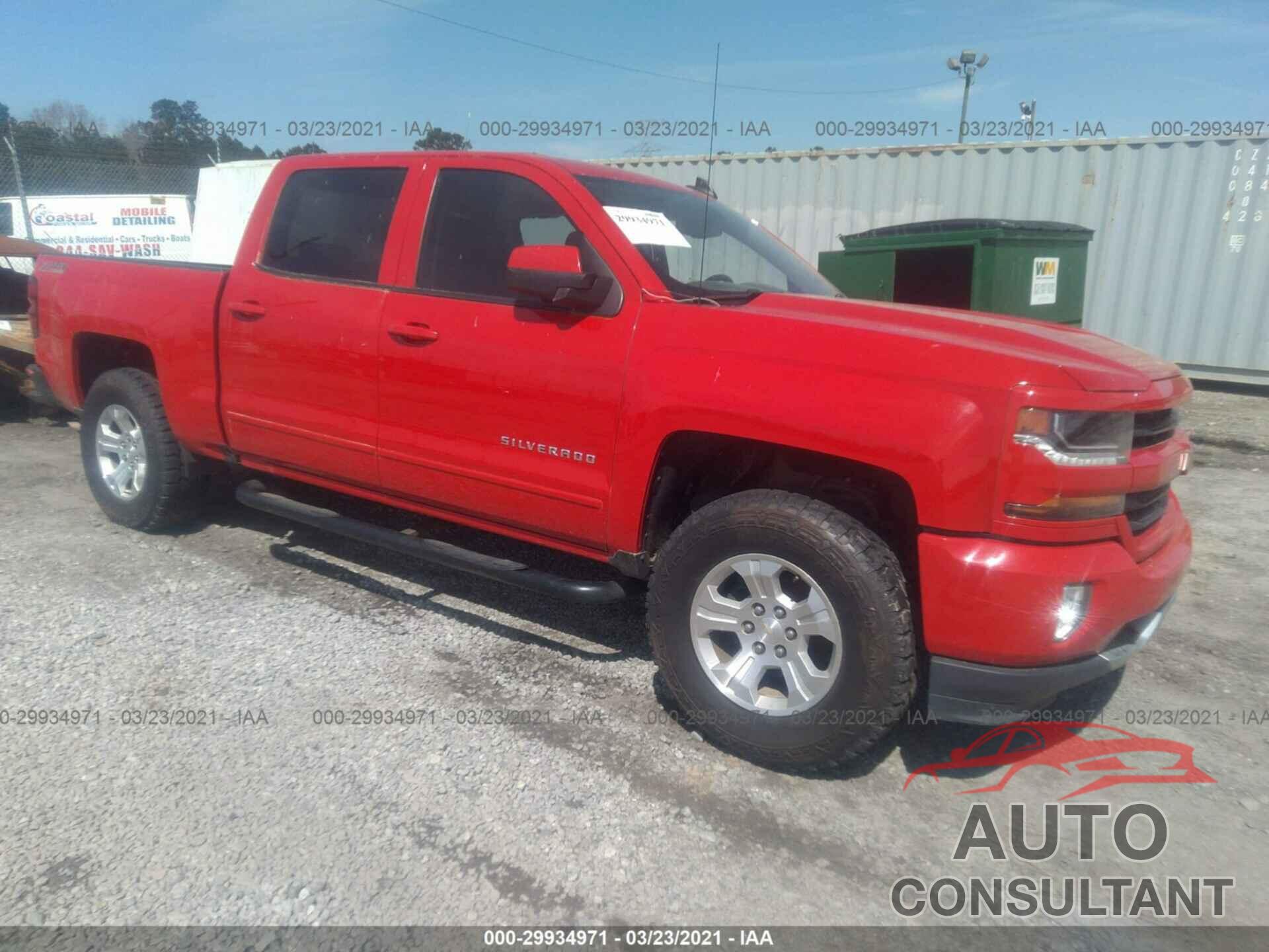 CHEVROLET SILVERADO 1500 2017 - 3GCUKREC5HG294733