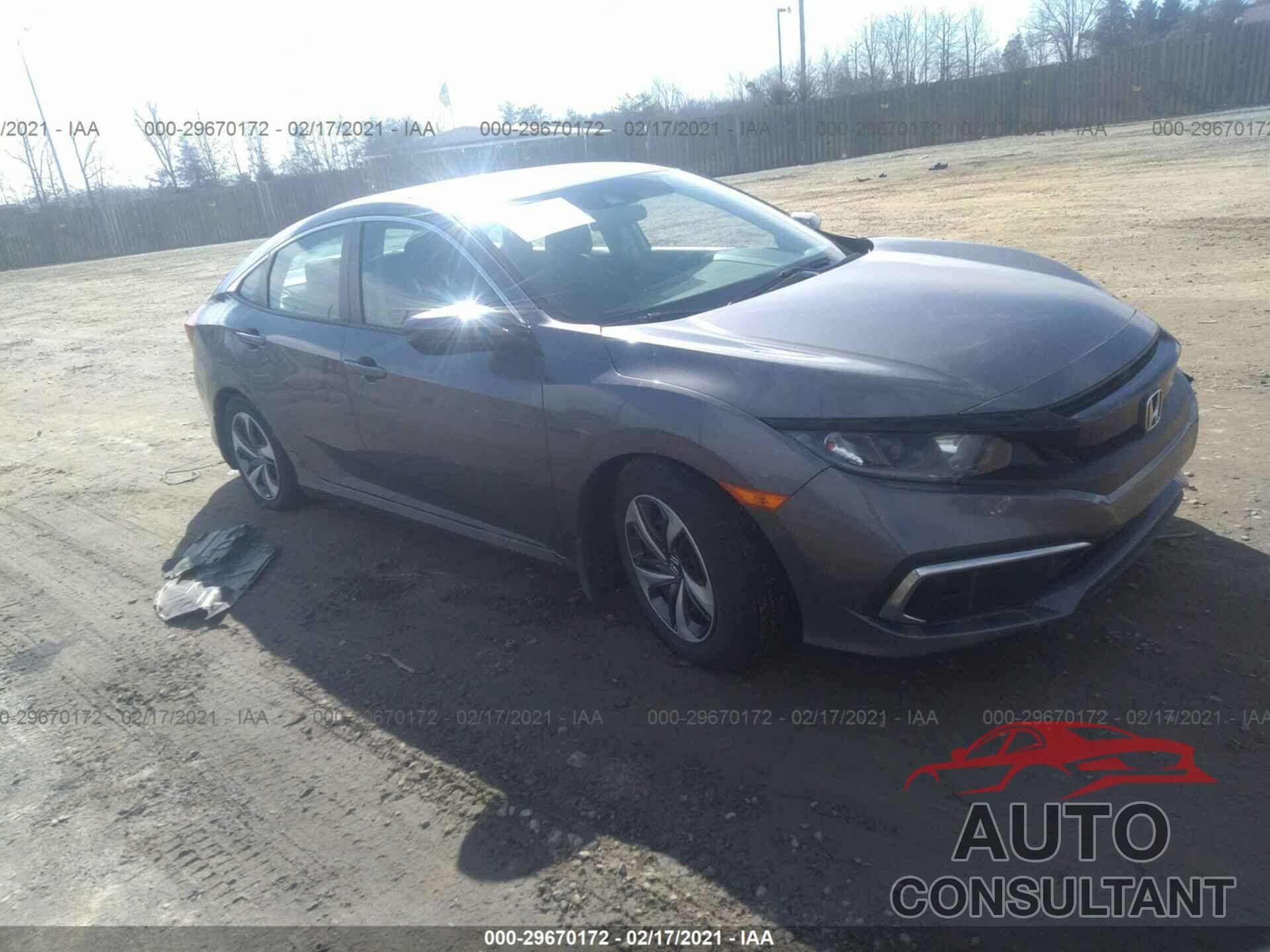 HONDA CIVIC SEDAN 2019 - 19XFC2F64KE010310