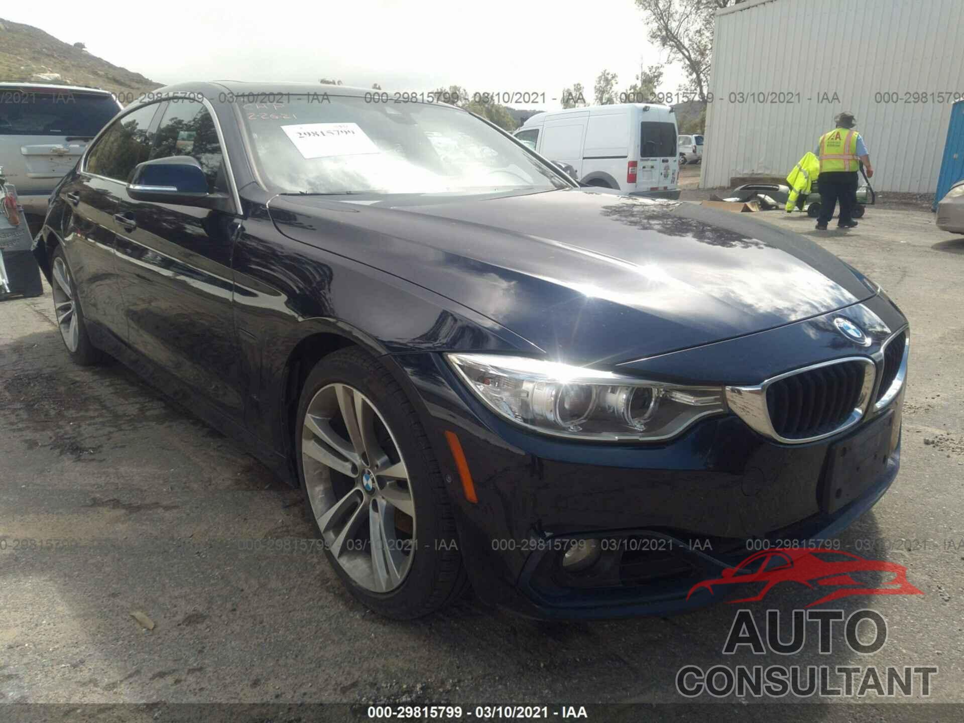 BMW 4 SERIES 2016 - WBA4A9C59GGL88354