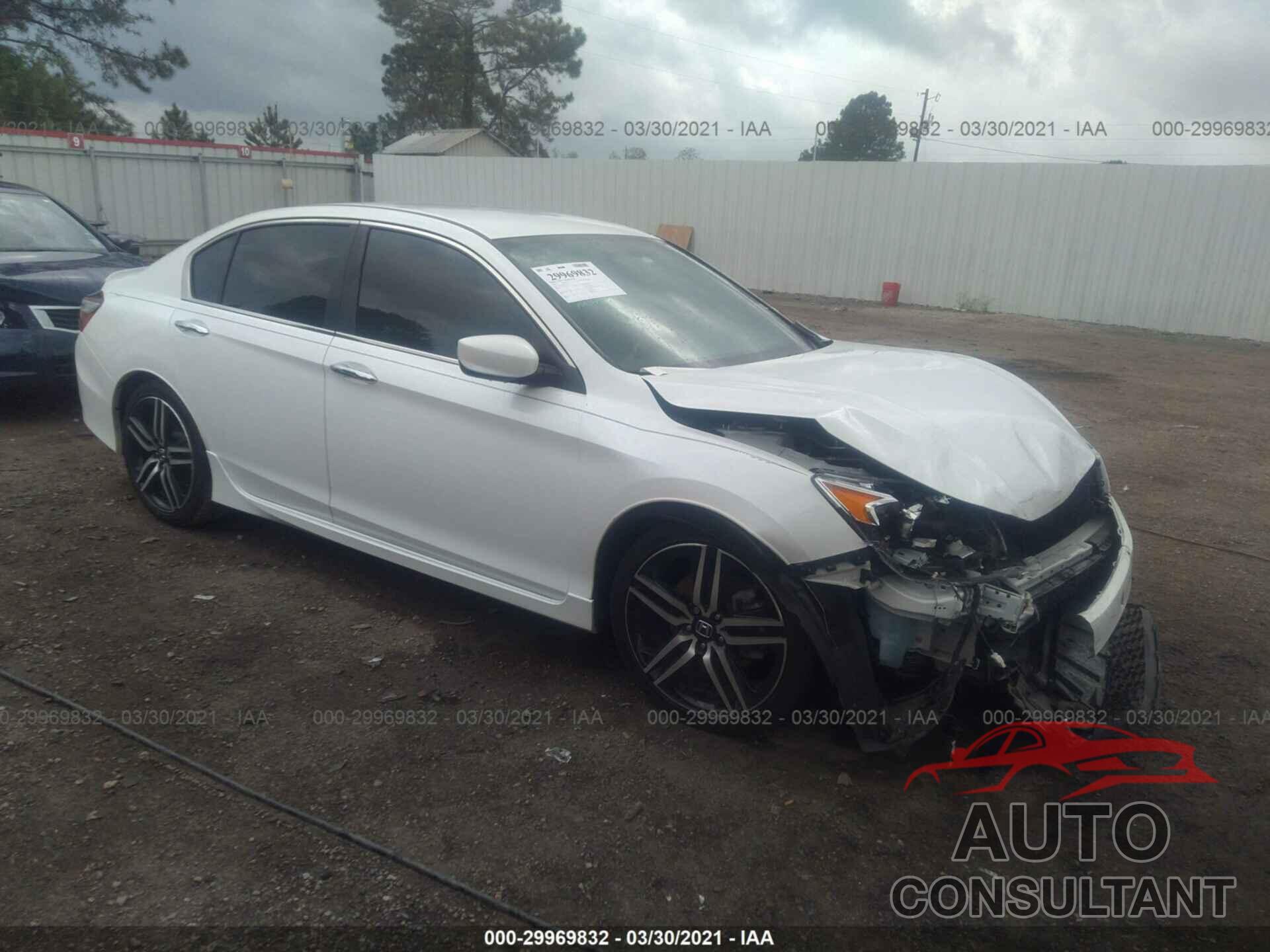 HONDA ACCORD SEDAN 2017 - 1HGCR2F54HA123213