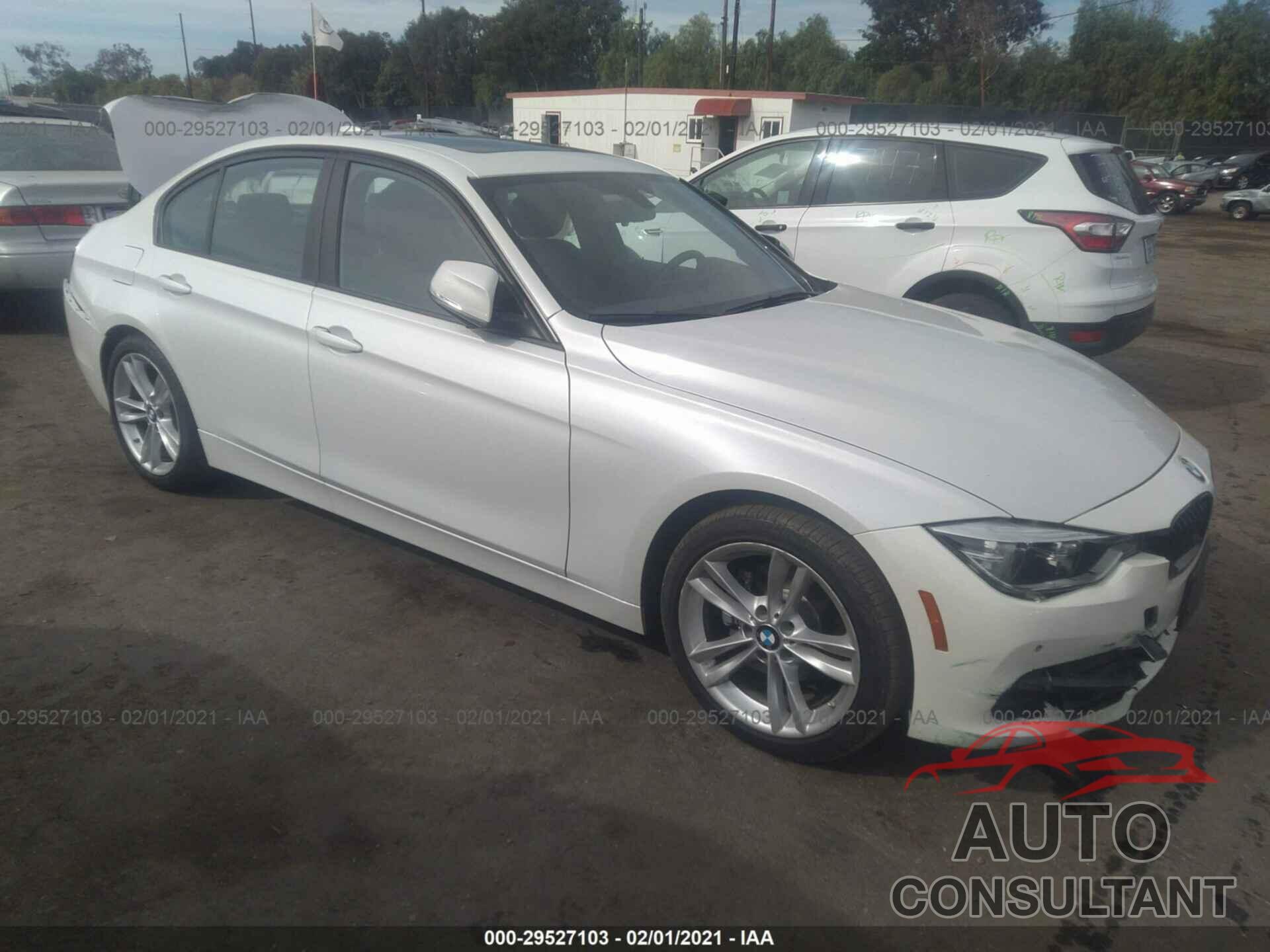 BMW 3 SERIES 2018 - WBA8A9C53JK623286