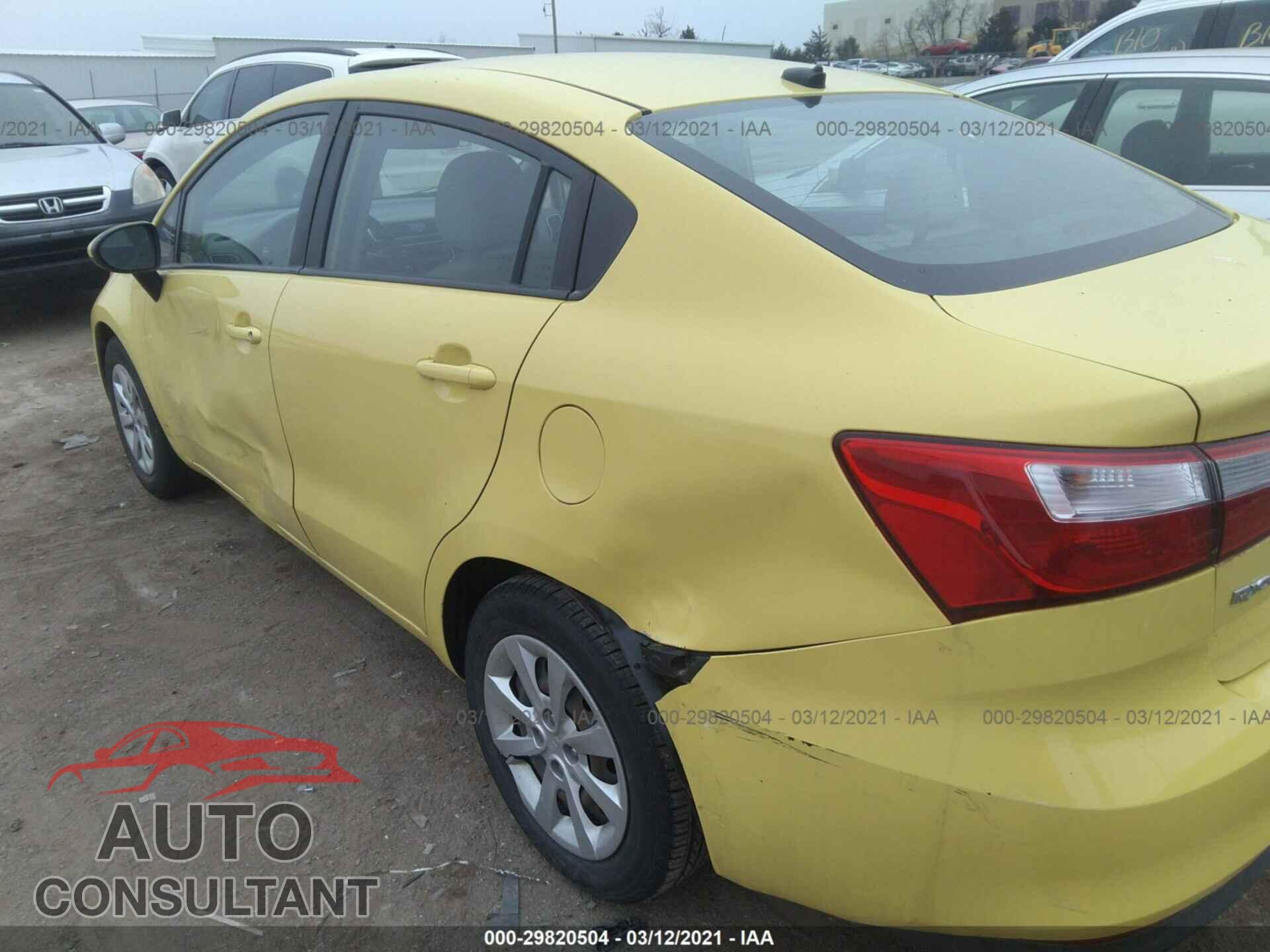 KIA RIO 2016 - KNADM4A32G6572178
