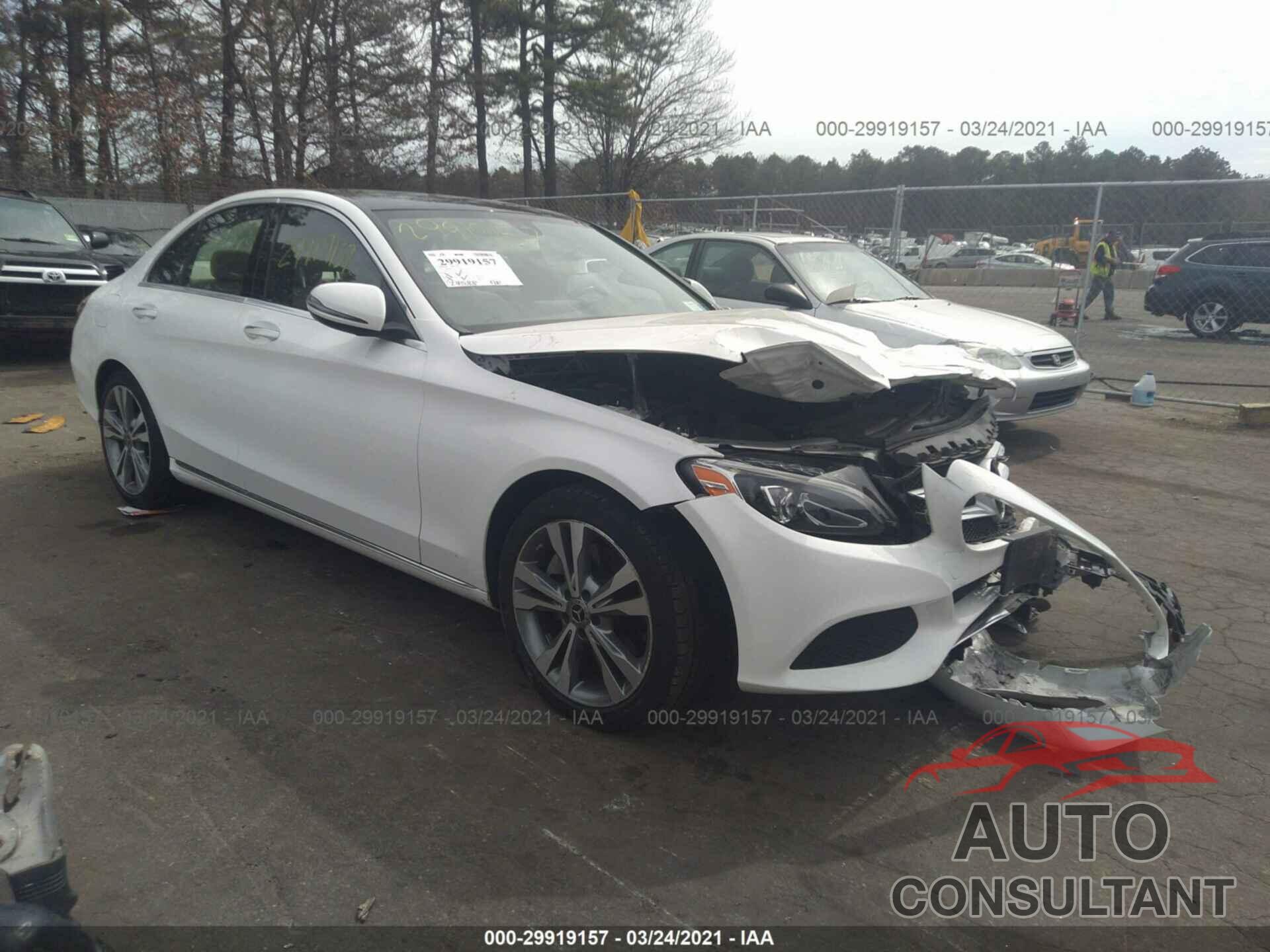 MERCEDES-BENZ C-CLASS 2018 - WDDWF4KB3JR322651