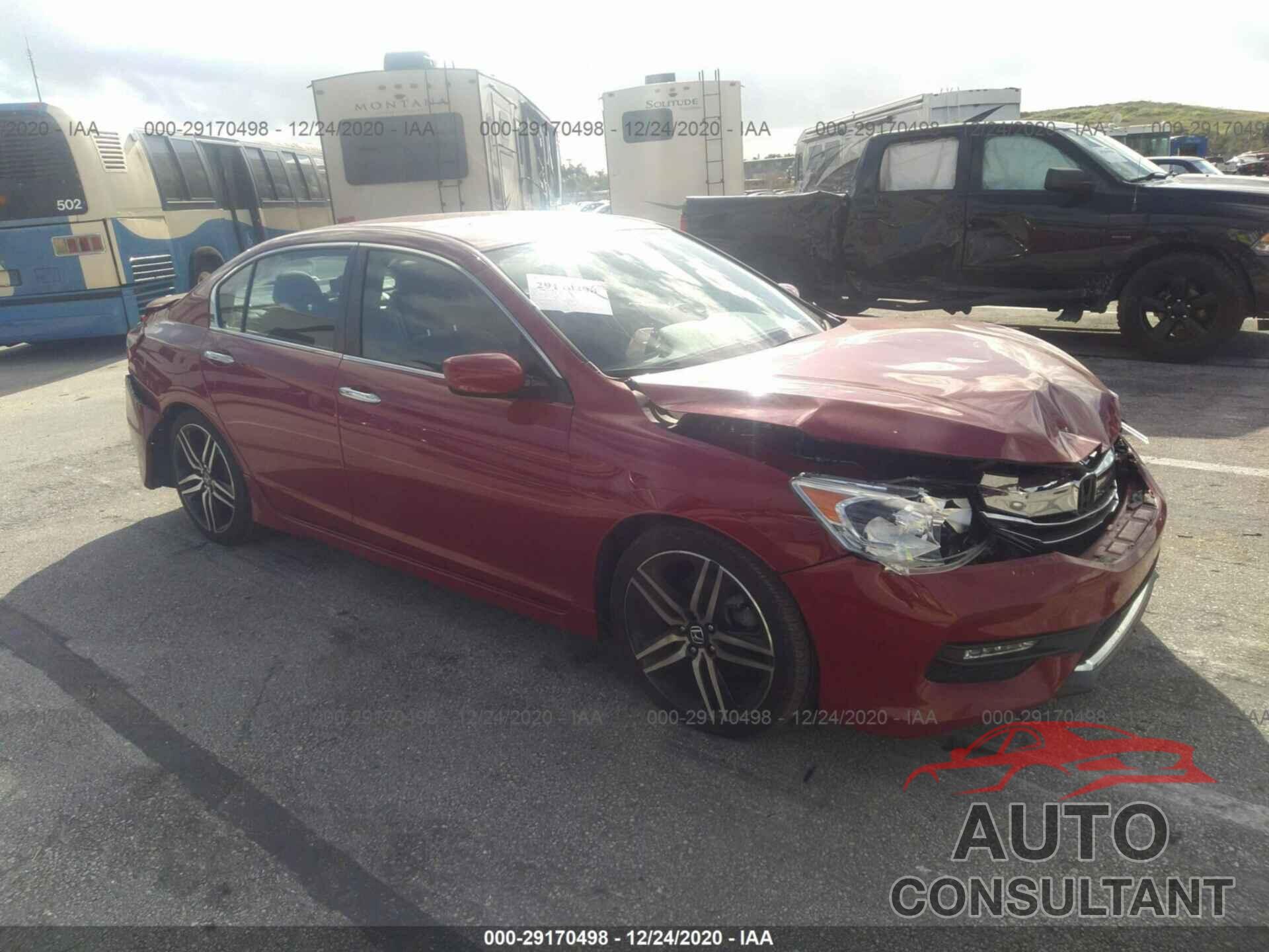 HONDA ACCORD SEDAN 2017 - 1HGCR2F14HA289602