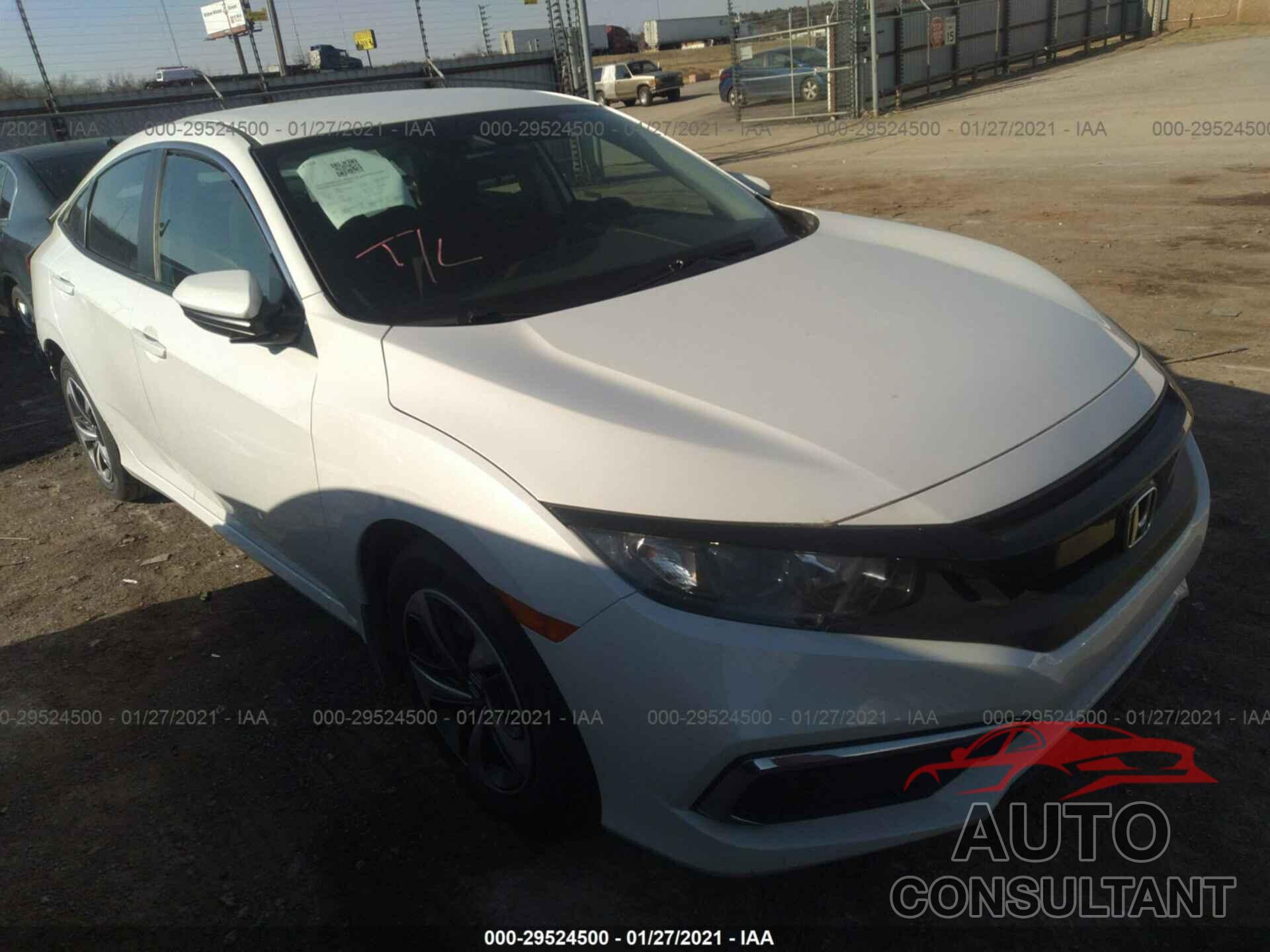 HONDA CIVIC SEDAN 2019 - 19XFC2F63KE024893