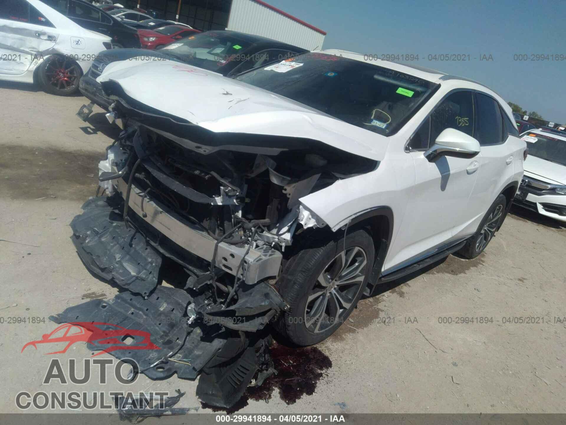 LEXUS RX 2017 - 2T2ZZMCA4HC056349