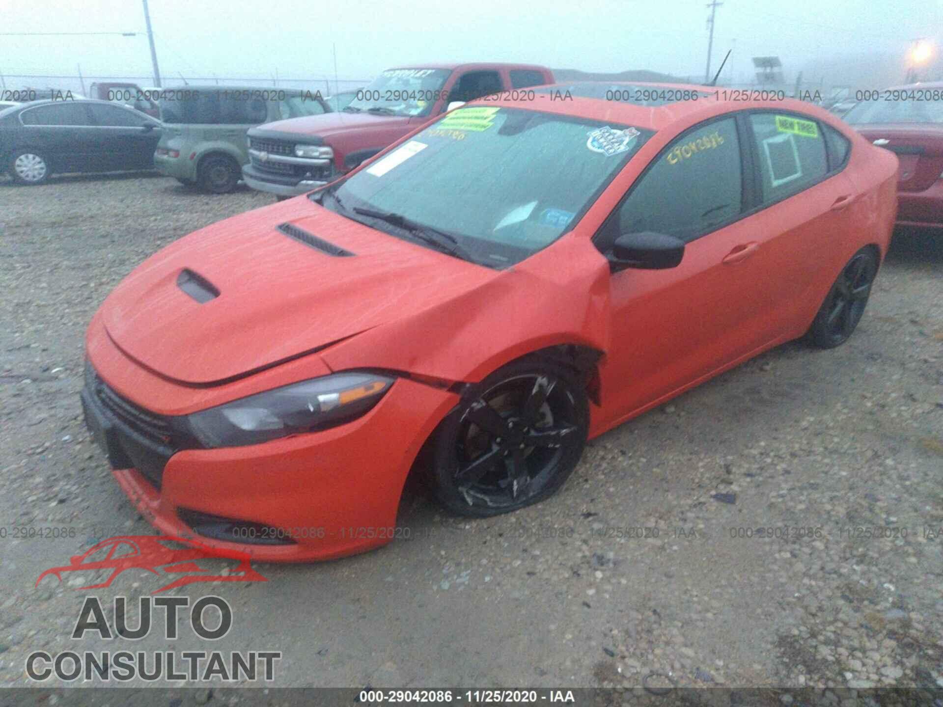 DODGE DART 2016 - 1C3CDFBB1GD624156