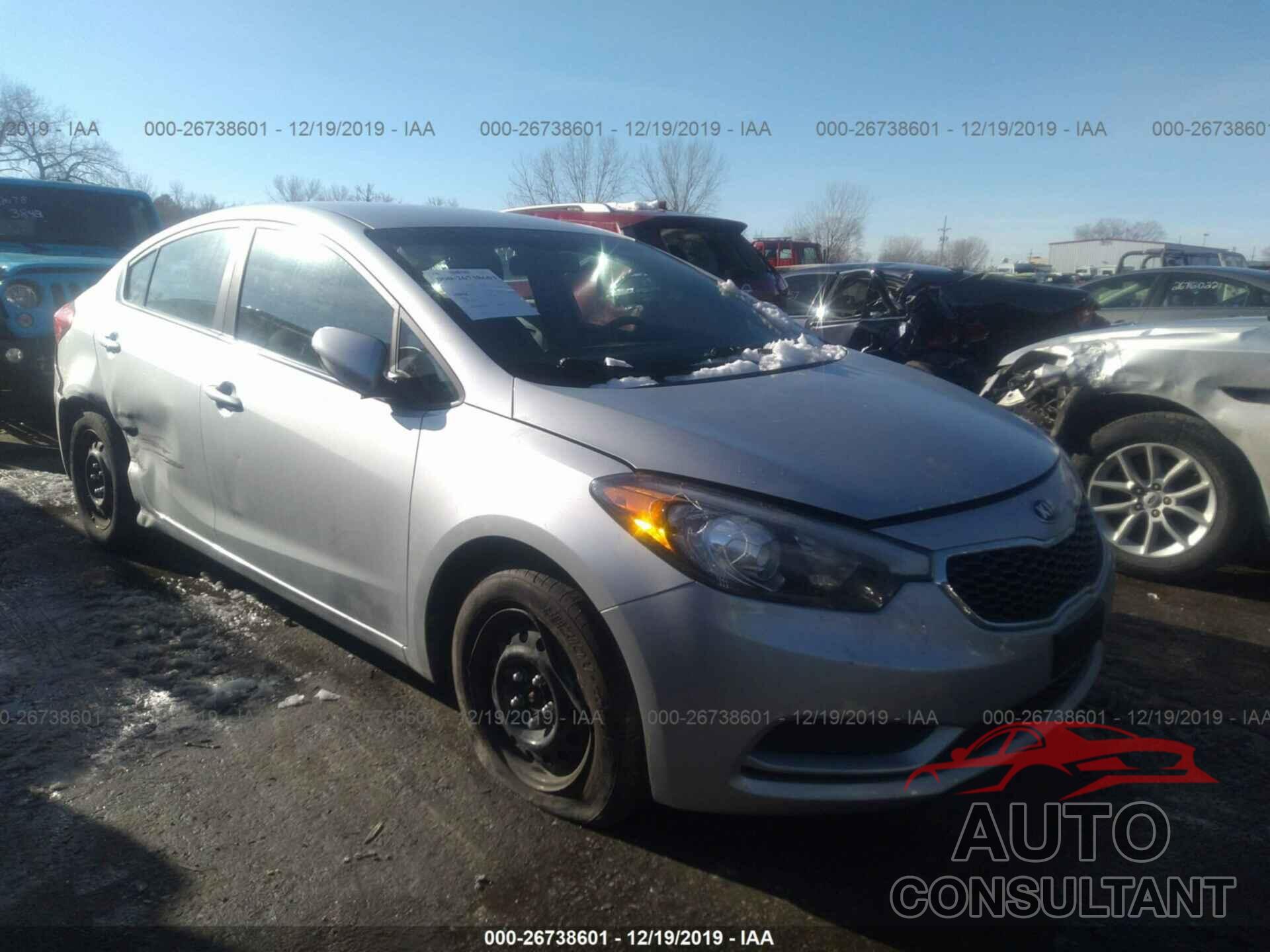 KIA Forte 2016 - KNAFX4A61G5577484