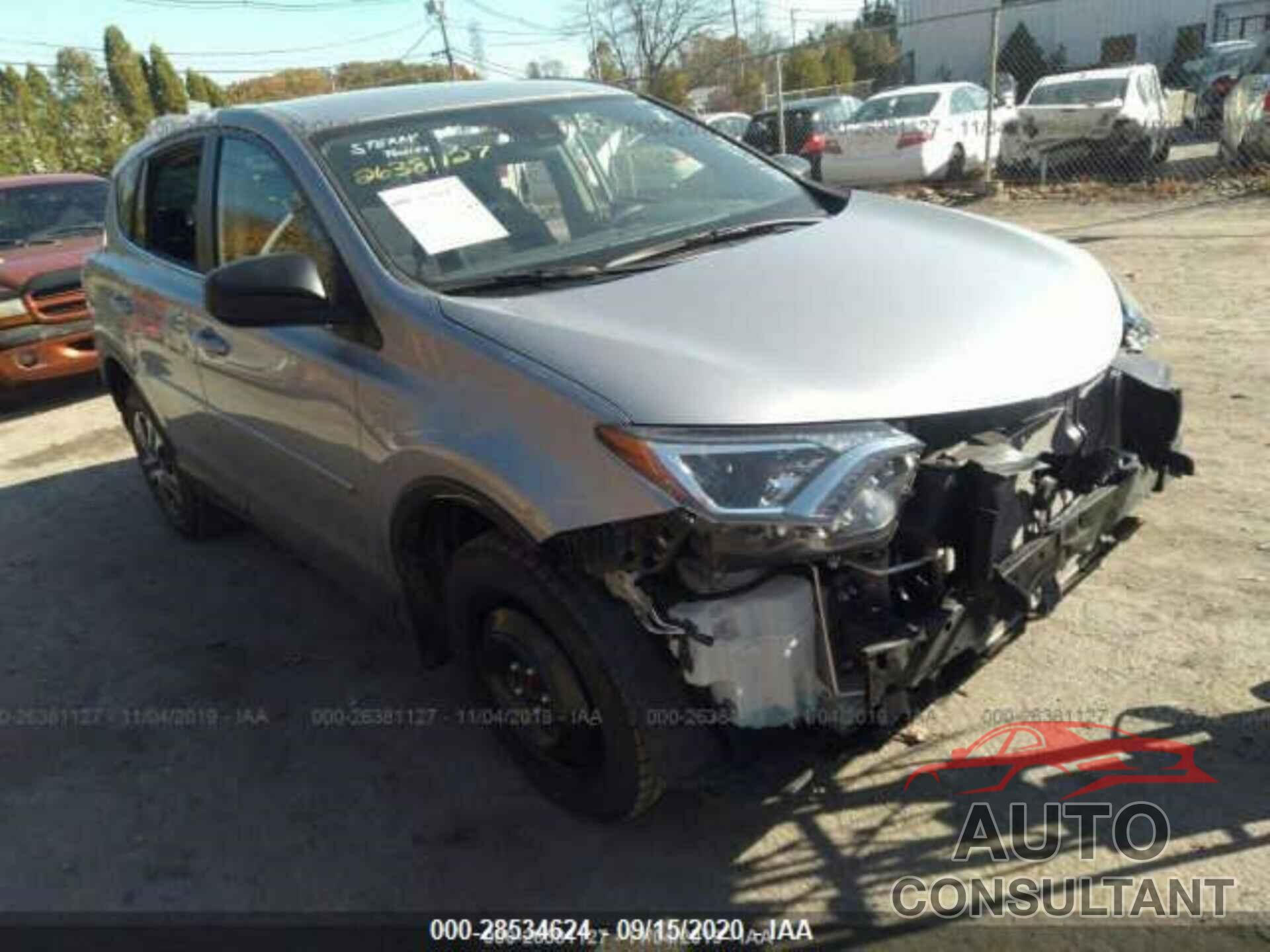 TOYOTA RAV4 2018 - JTMBFREV3JD249094