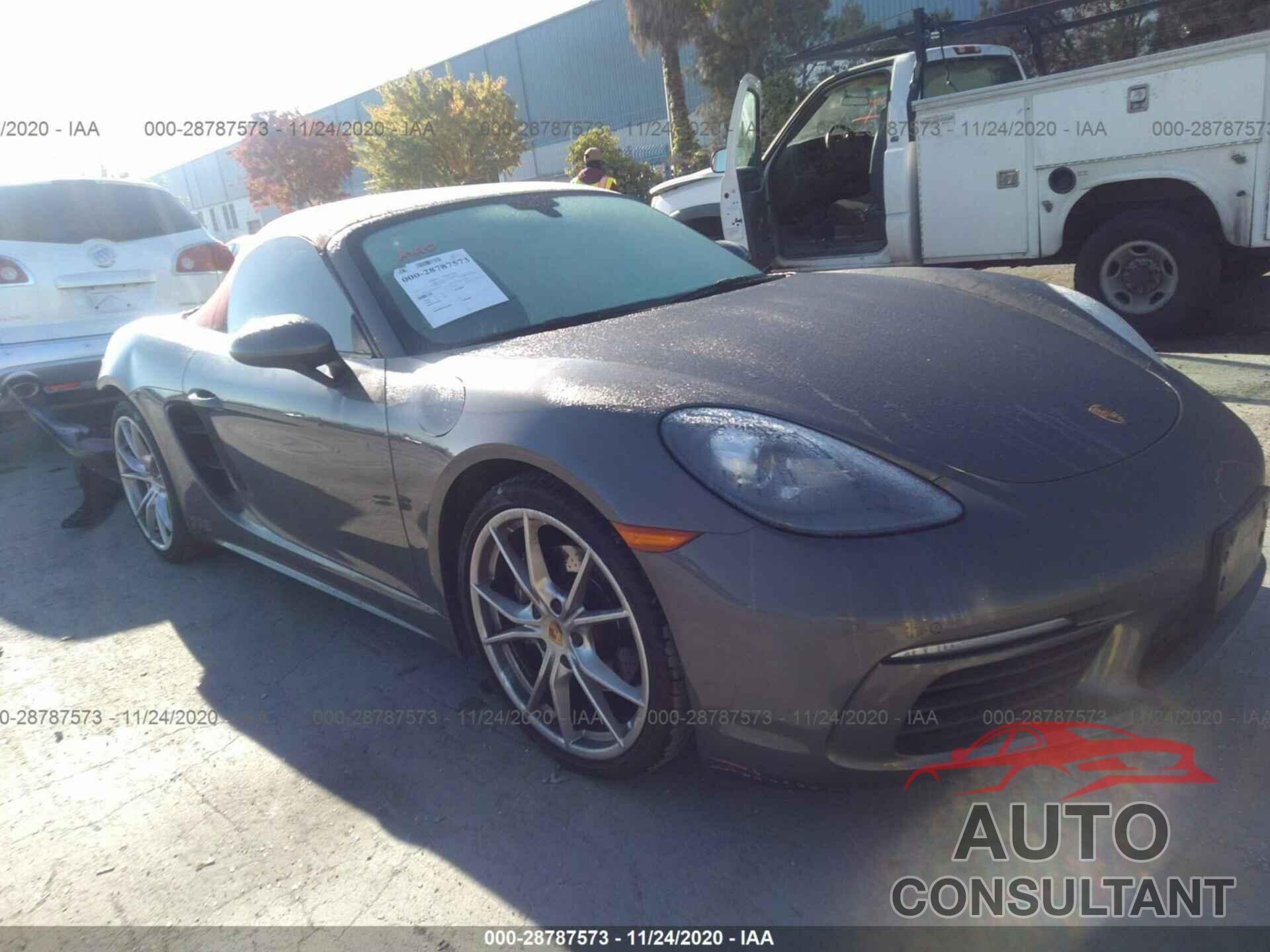 PORSCHE 718 BOXSTER 2017 - WP0CA2A82HS221173