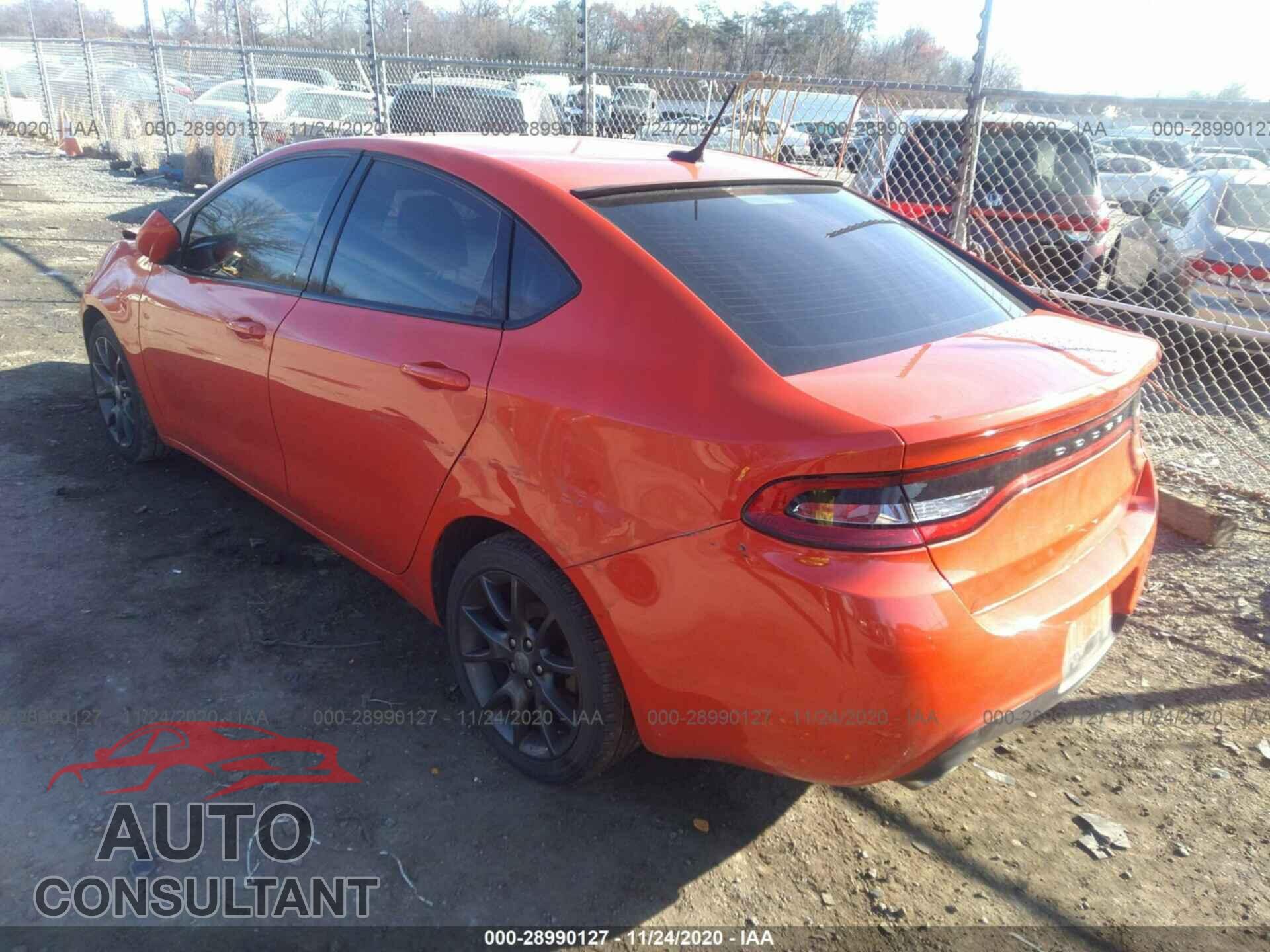 DODGE DART 2016 - 1C3CDFFA6GD815850