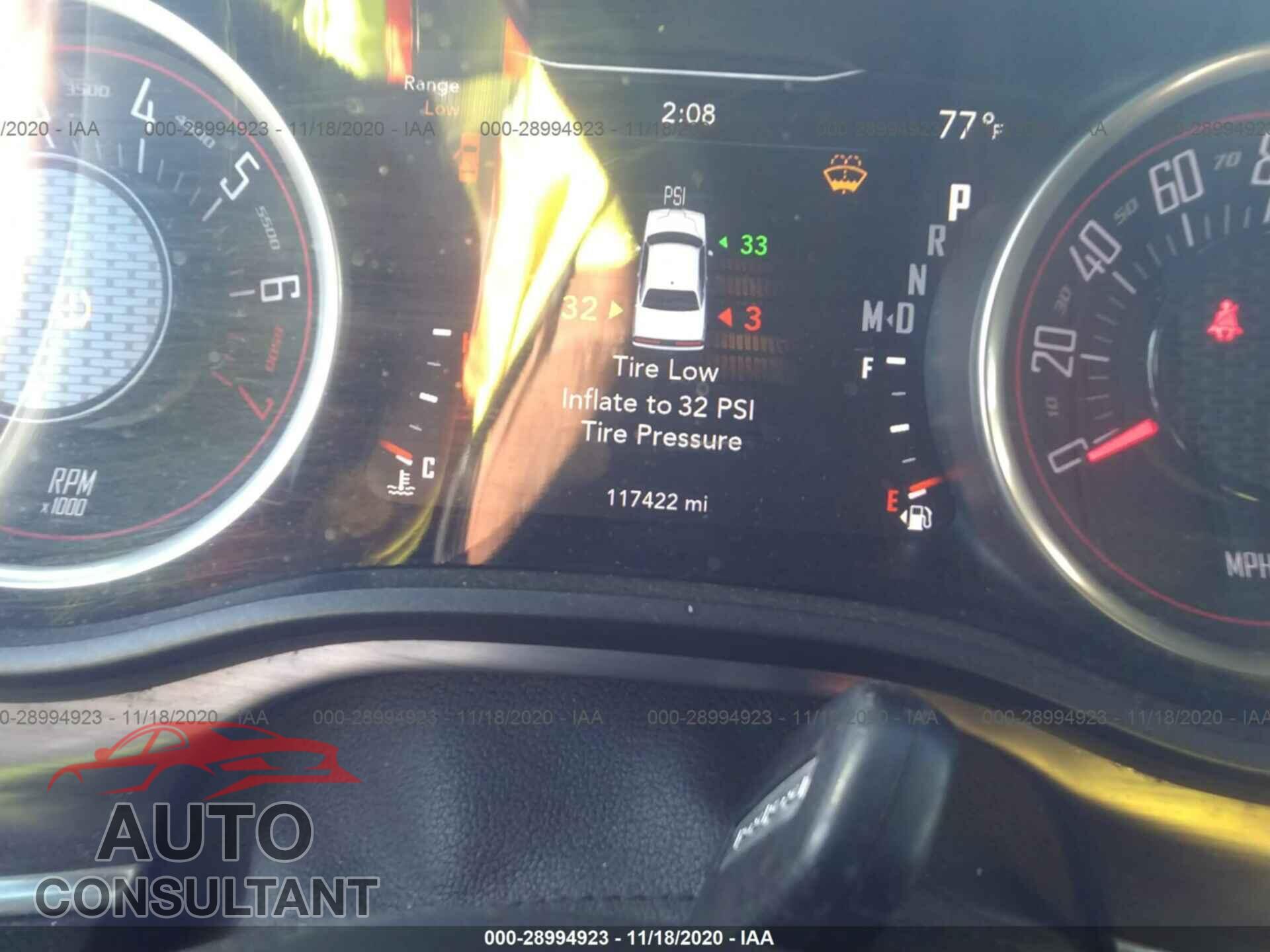 DODGE CHALLENGER 2016 - 2C3CDZAG2GH274960