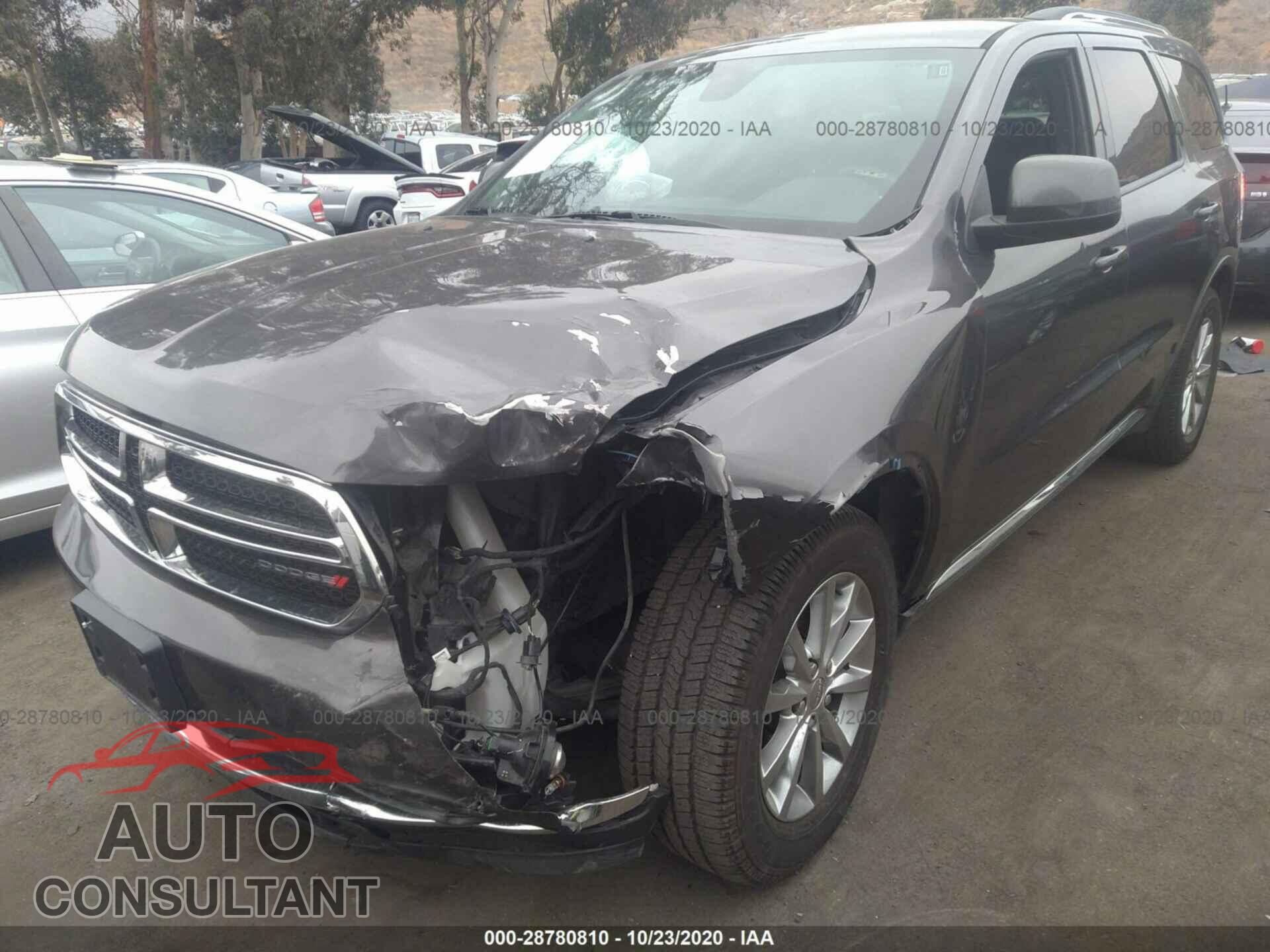 DODGE DURANGO 2017 - 1C4RDHAG2HC709285
