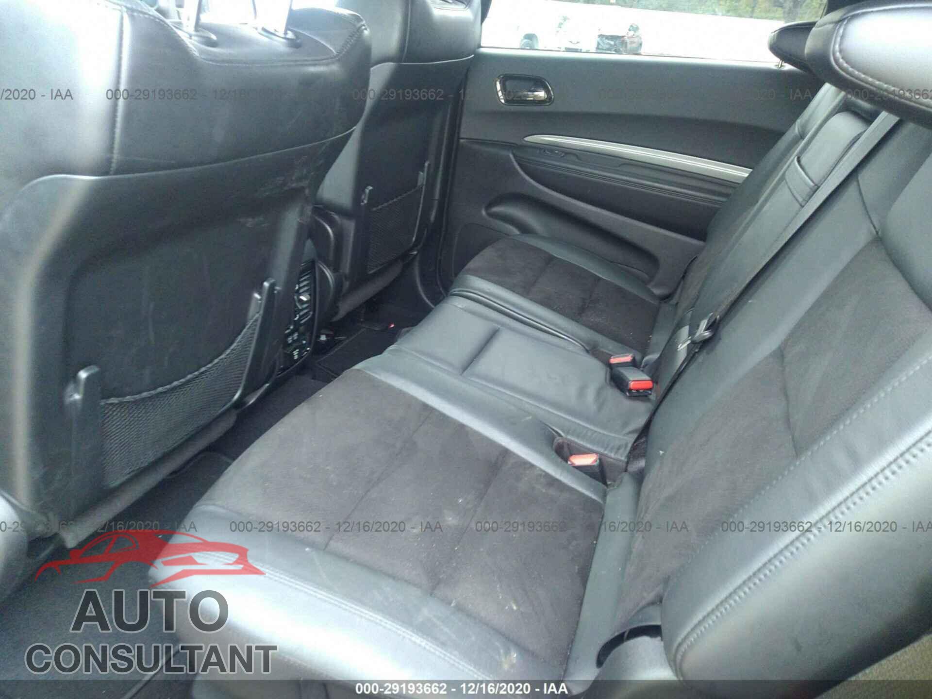 DODGE DURANGO 2020 - 1C4RDJDGXLC260384