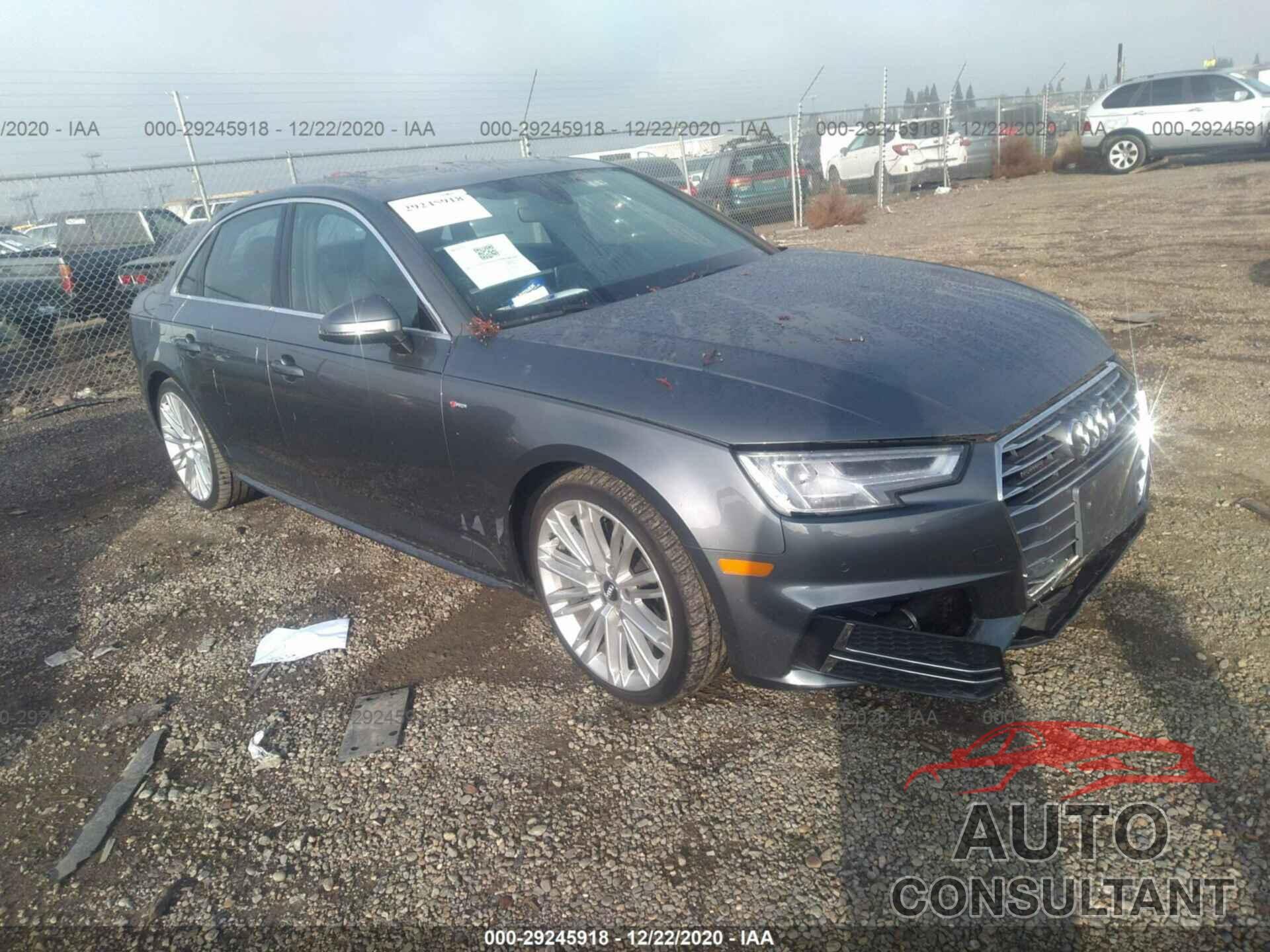 AUDI A4 2017 - WAUENAF48HA168849