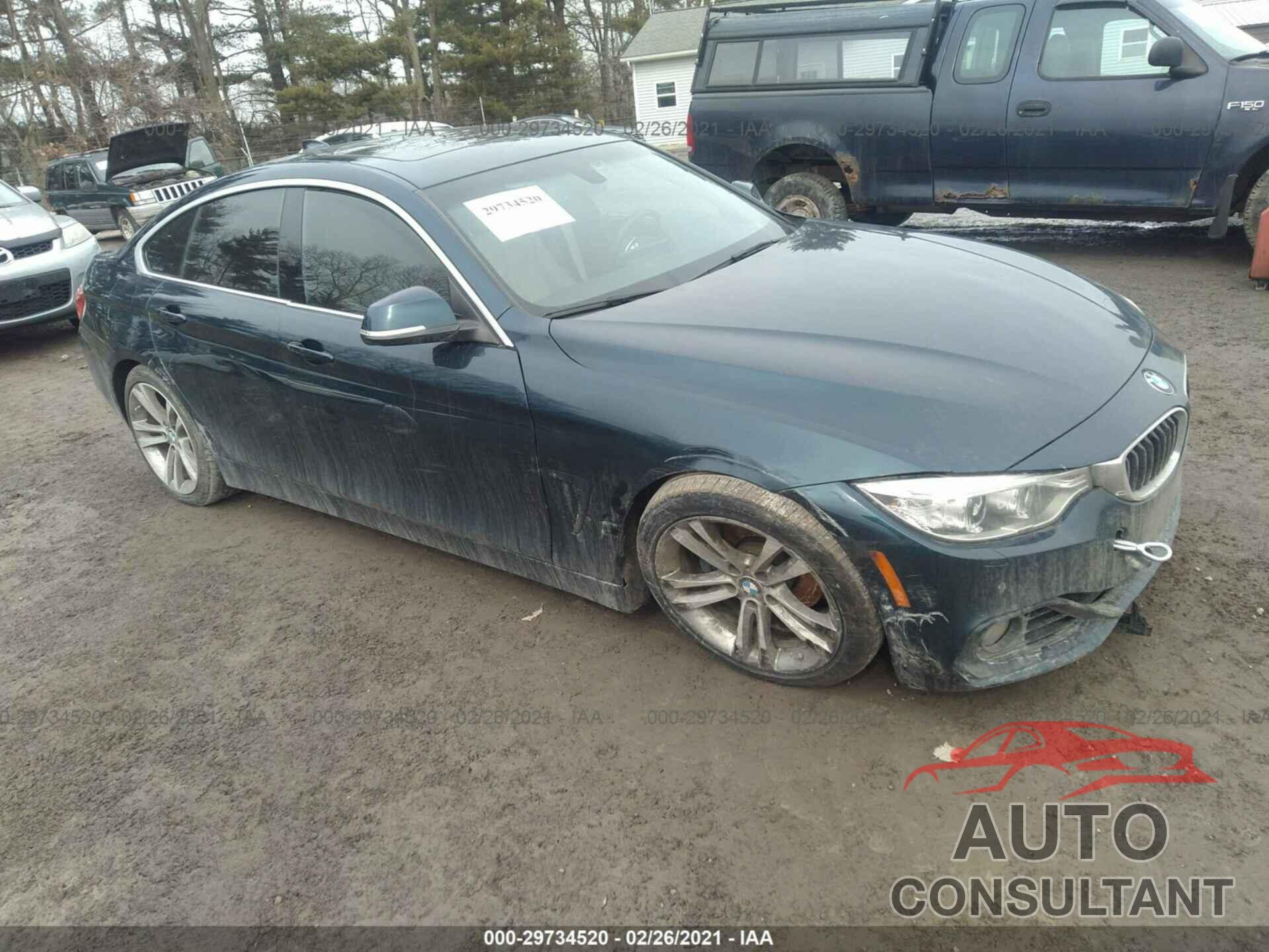 BMW 4 SERIES 2016 - WBA4C9C53GG135606