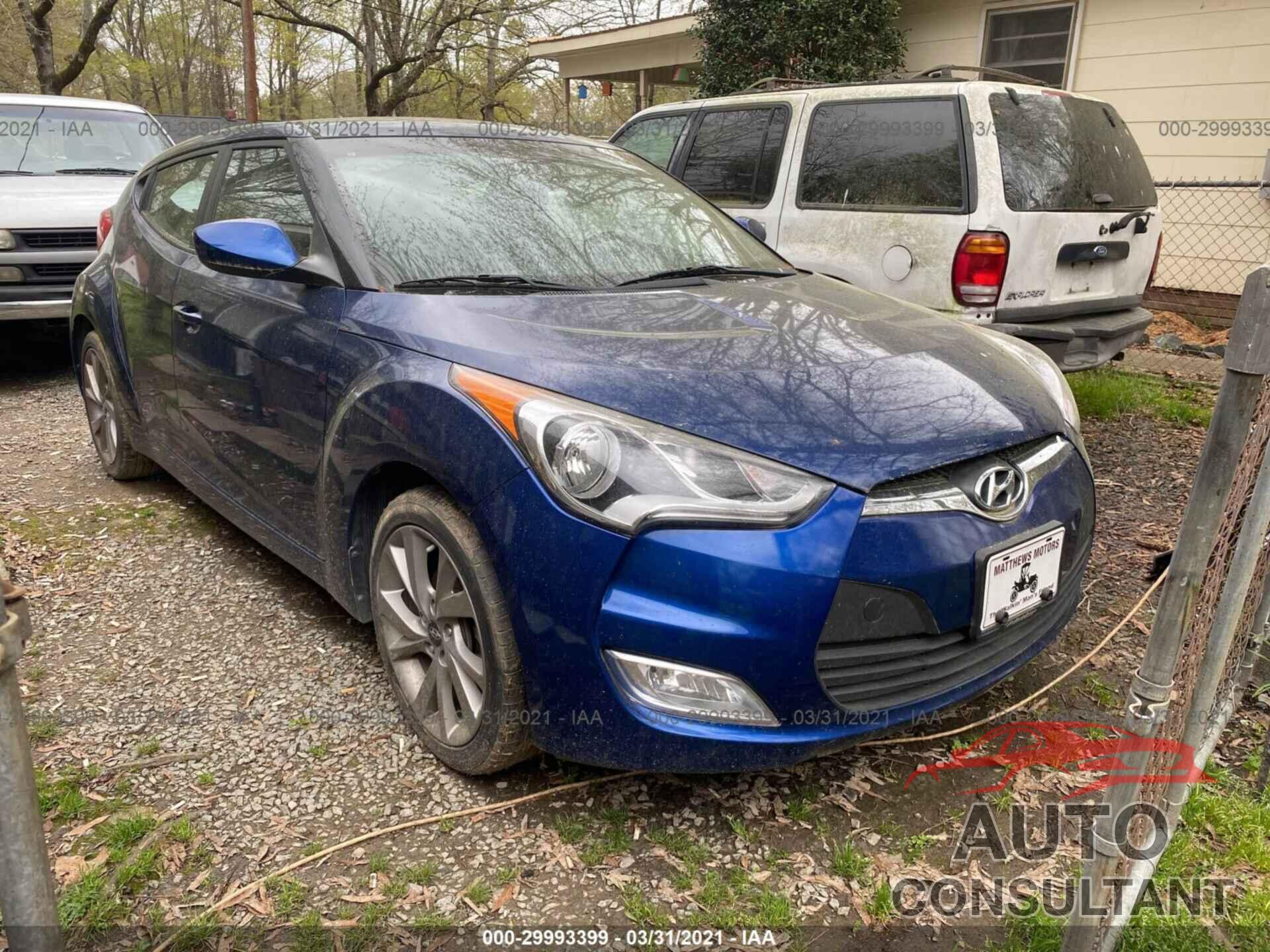 HYUNDAI VELOSTER 2017 - KMHTC6AD5HU310458