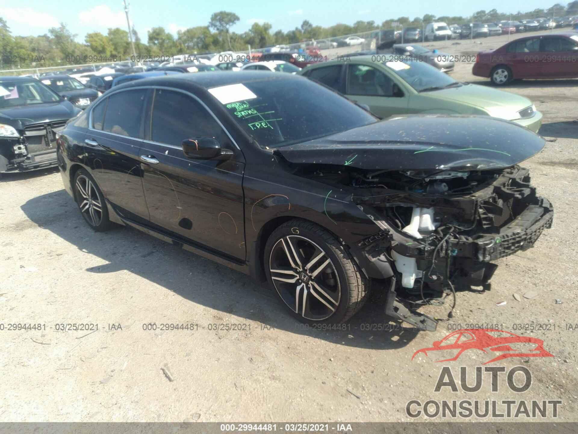HONDA ACCORD SEDAN 2016 - 1HGCR2F52GA043875