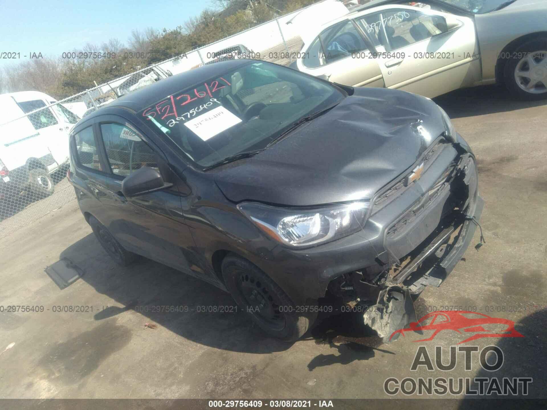 CHEVROLET SPARK 2017 - KL8CB6SA2HC820552