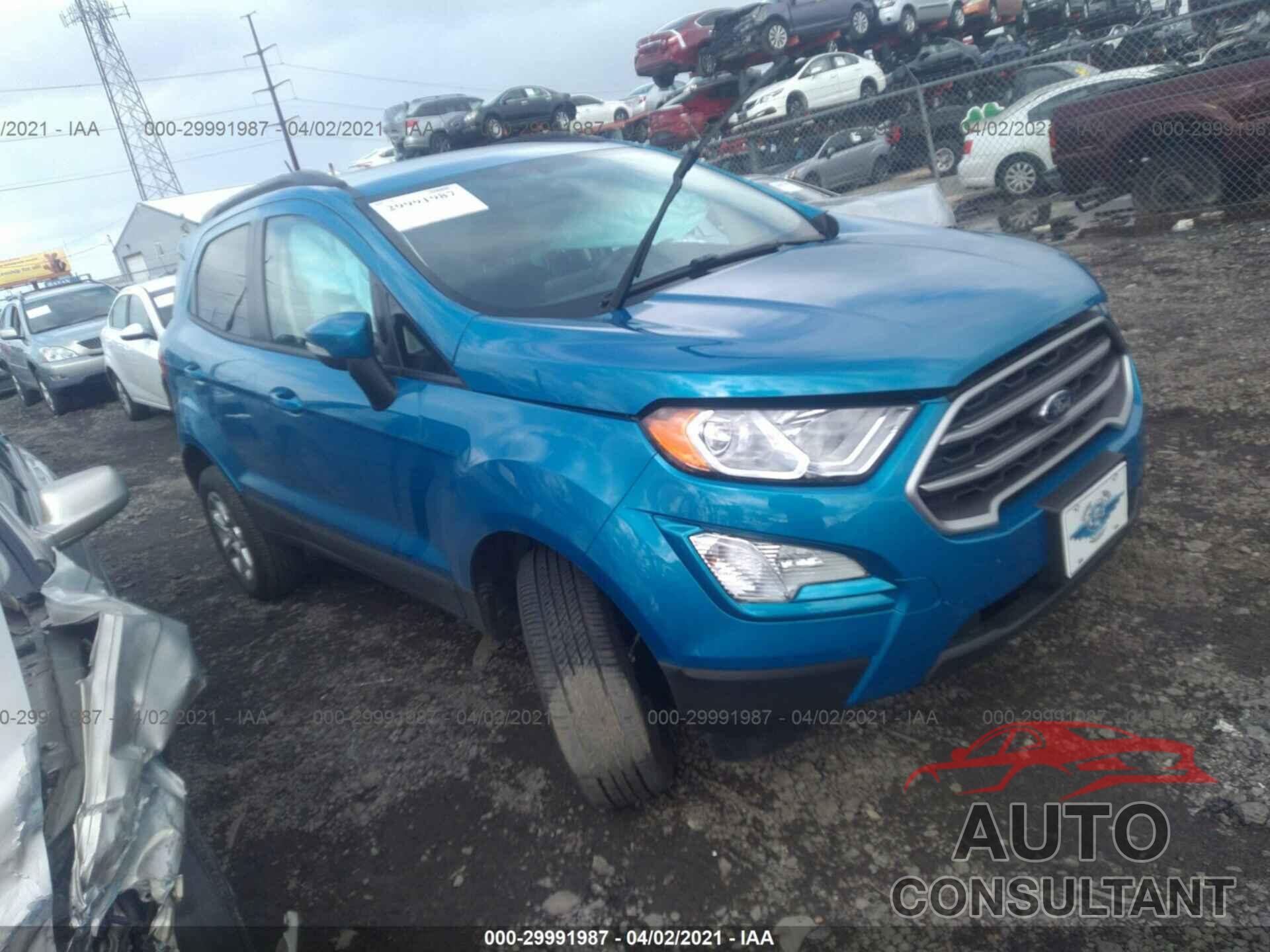 FORD ECOSPORT 2019 - MAJ6S3GL9KC264038