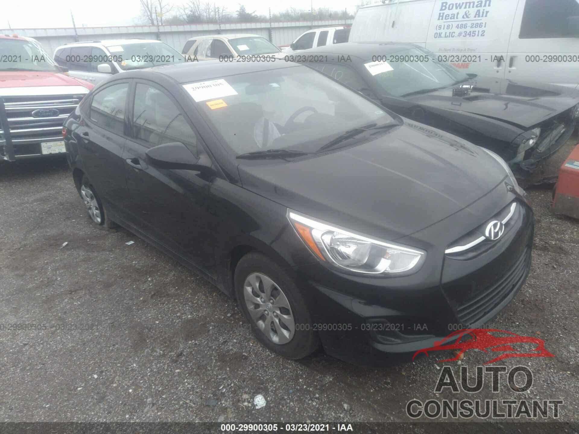 HYUNDAI ACCENT 2016 - KMHCT4AE2GU085654