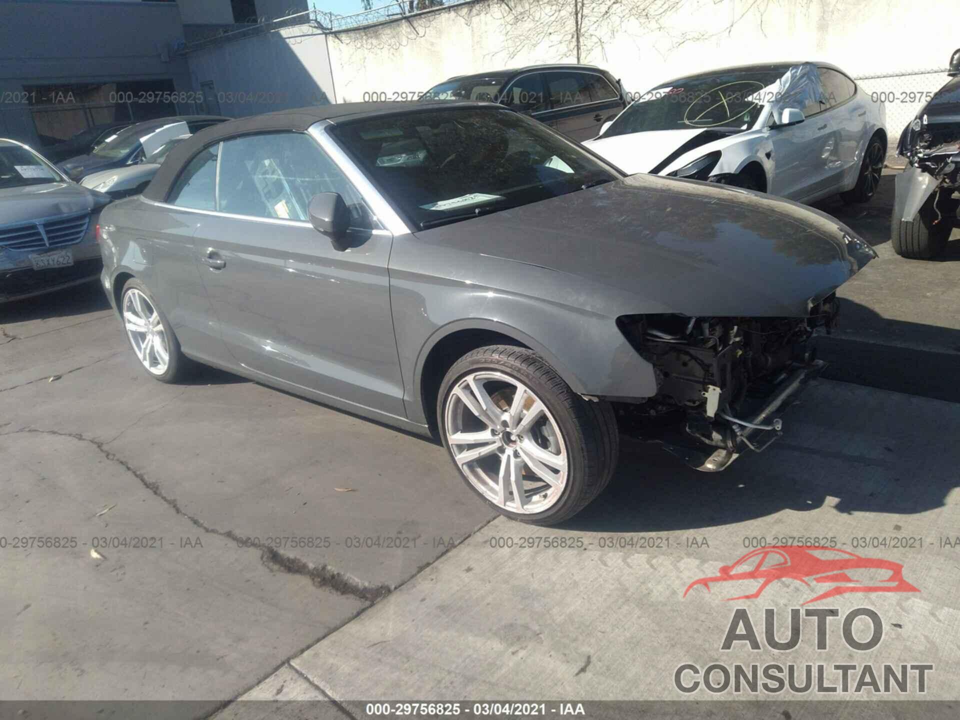 AUDI A3 CABRIOLET 2018 - WAU6ULFF5J1079699