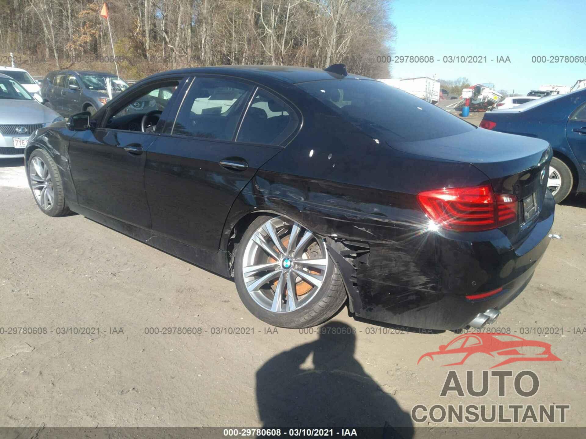 BMW 5 SERIES 2016 - WBA5A7C59GG644369