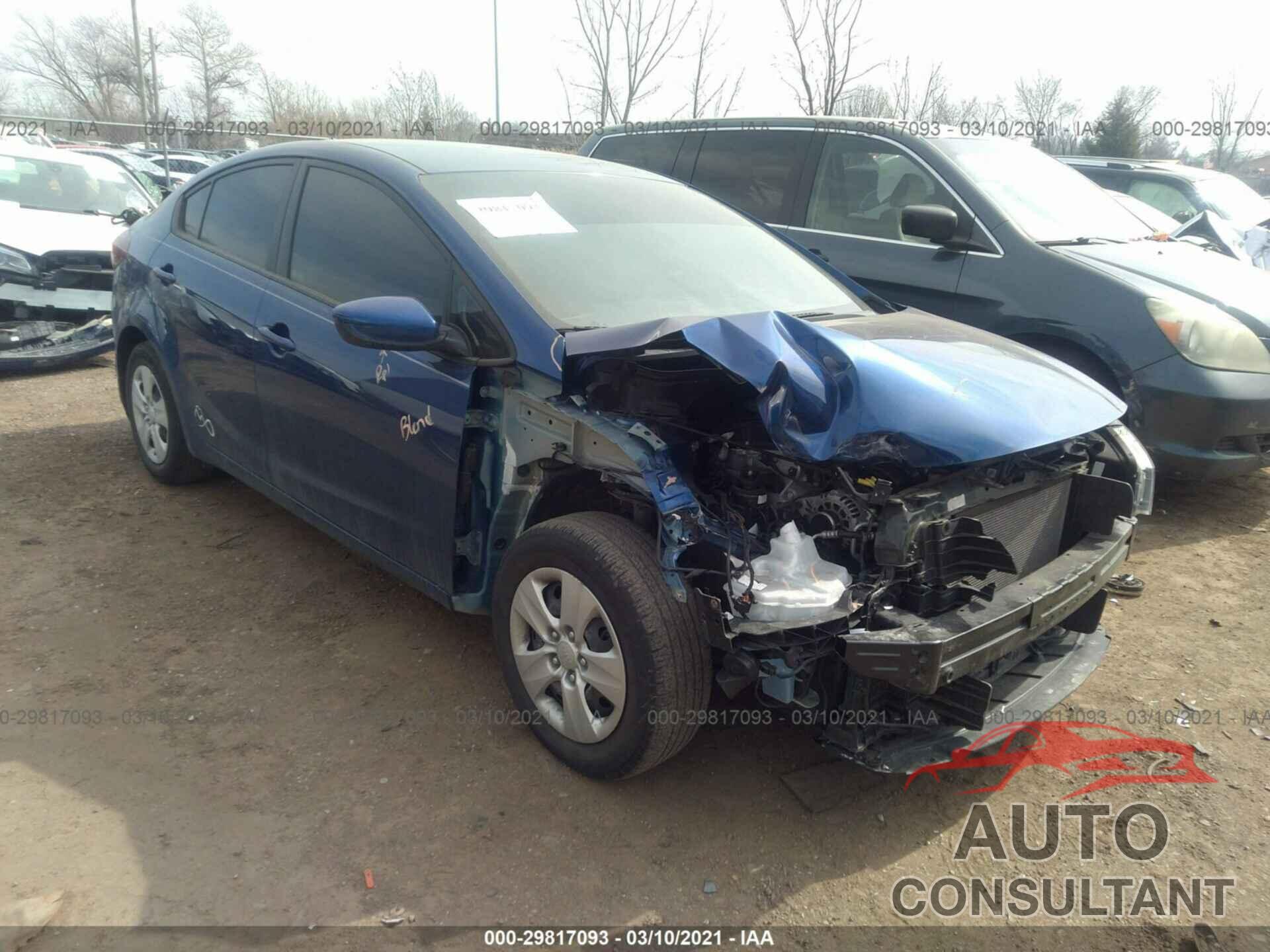 KIA FORTE 2018 - 3KPFL4A72JE280646