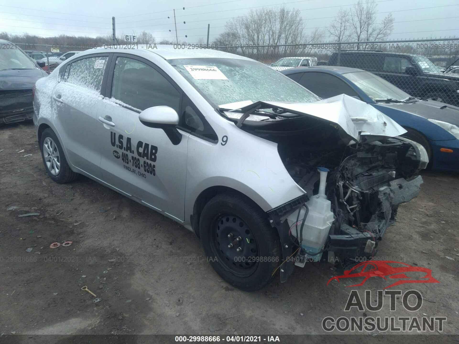 KIA RIO 2017 - KNADM4A36H6035301