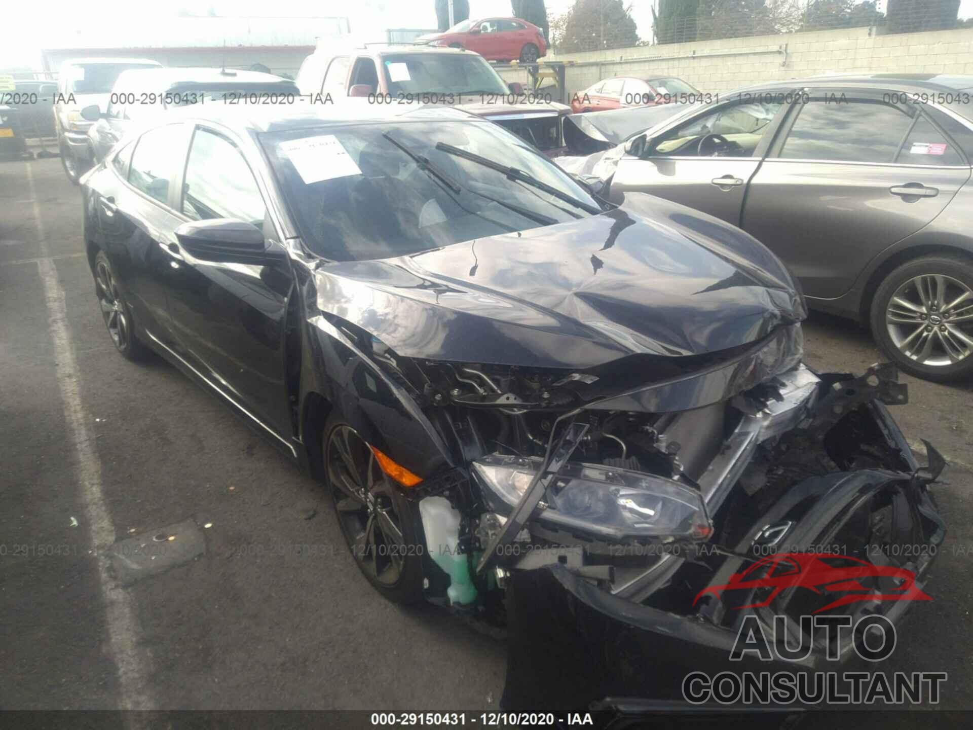 HONDA CIVIC SEDAN 2020 - 2HGFC2F87LH516562