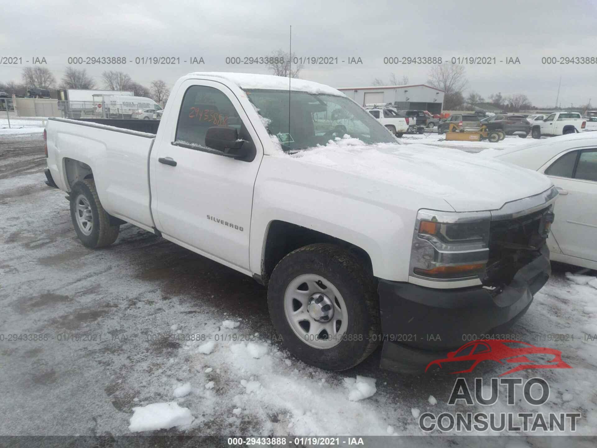 CHEVROLET SILVERADO 1500 2016 - 1GCNCNEH5GZ313351