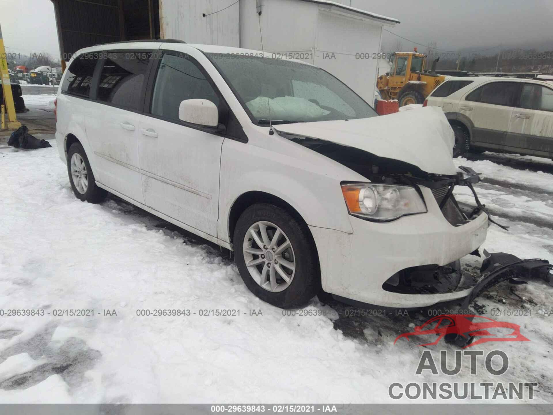 DODGE GRAND CARAVAN 2016 - 2C4RDGCG7GR327458