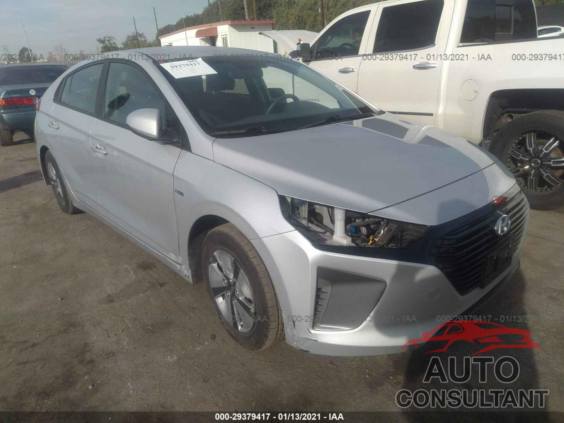 HYUNDAI IONIQ HYBRID 2019 - KMHC65LC8KU136723