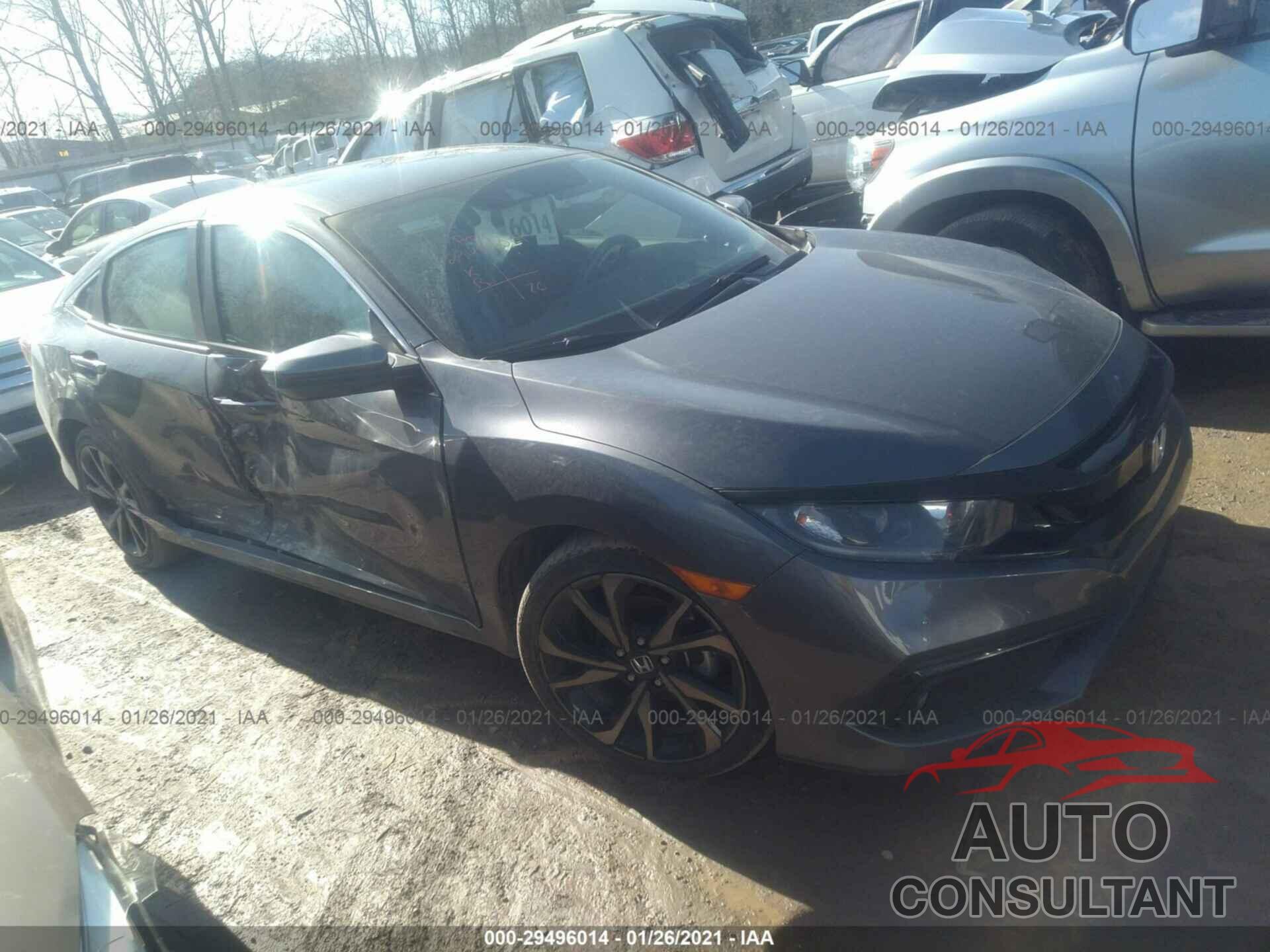 HONDA CIVIC SEDAN 2019 - 2HGFC2F82KH596609