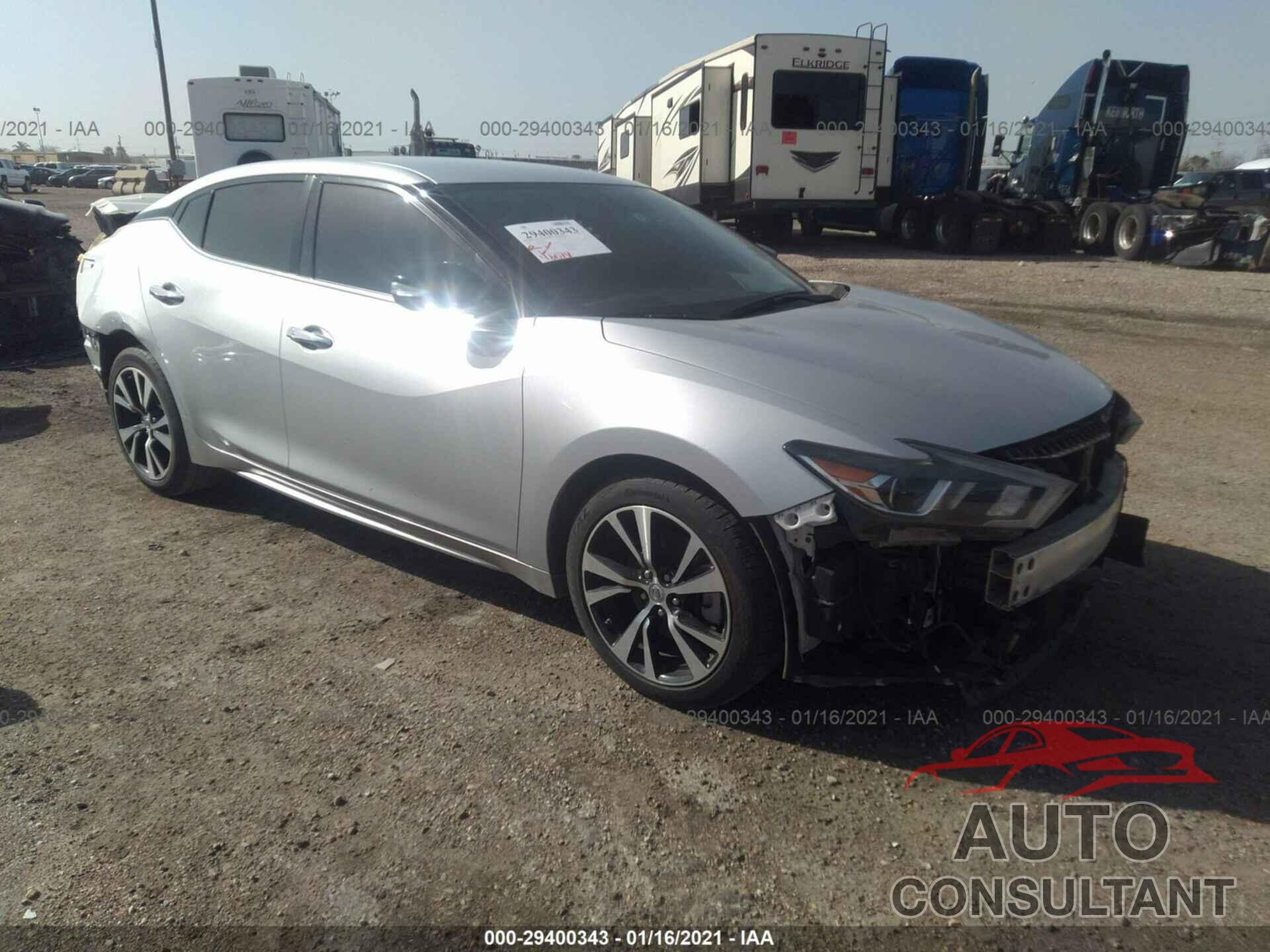 NISSAN MAXIMA 2018 - 1N4AA6AP2JC364815