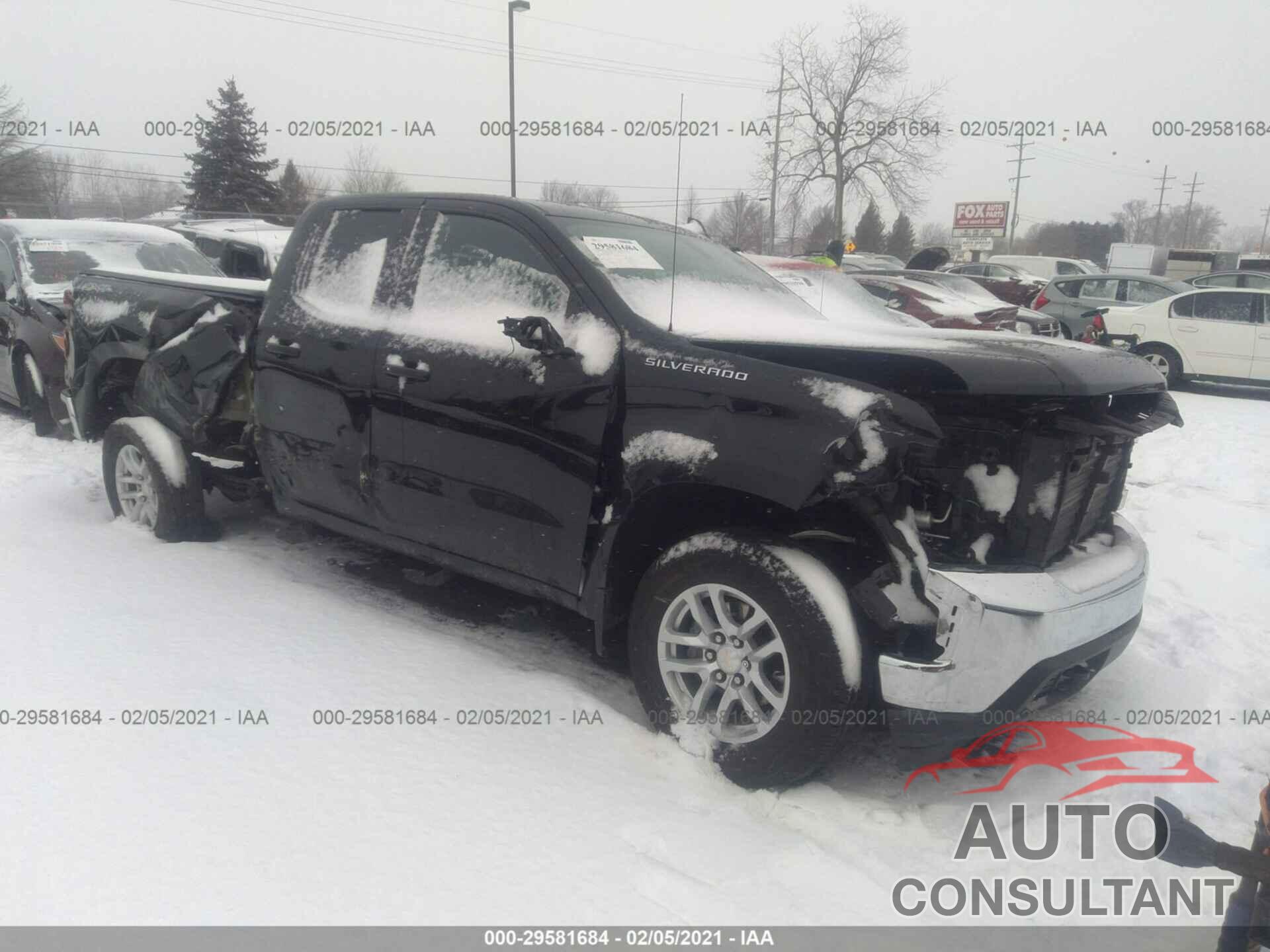 CHEVROLET SILVERADO 1500 2019 - 1GCRYDED1KZ173138