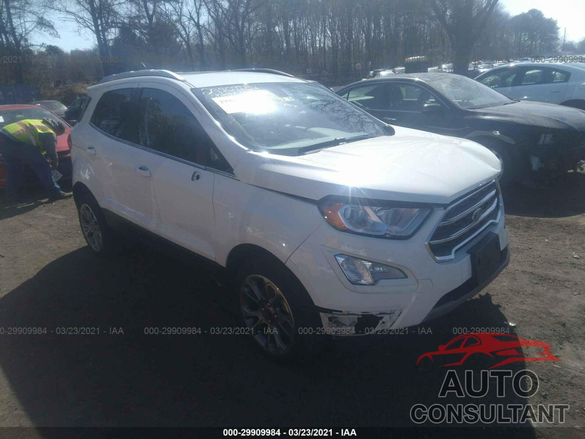 FORD ECOSPORT 2020 - MAJ6S3KL1LC334091