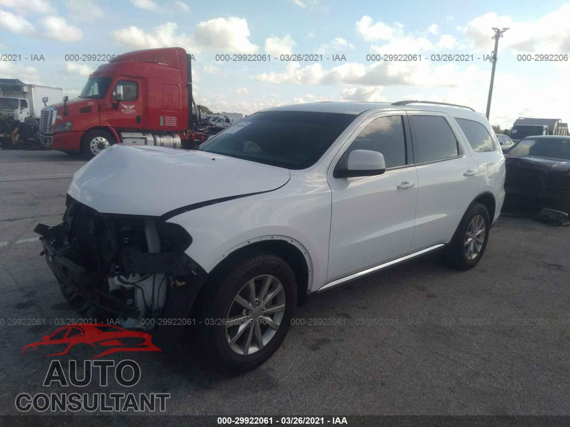 DODGE DURANGO 2018 - 1C4RDHAG1JC495069