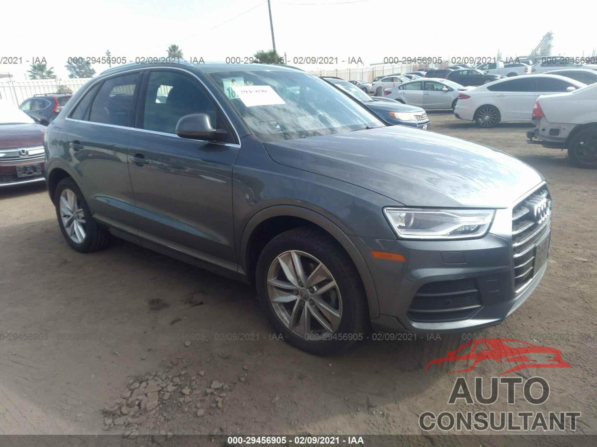 AUDI Q3 2016 - WA1BFCFS8GR019848