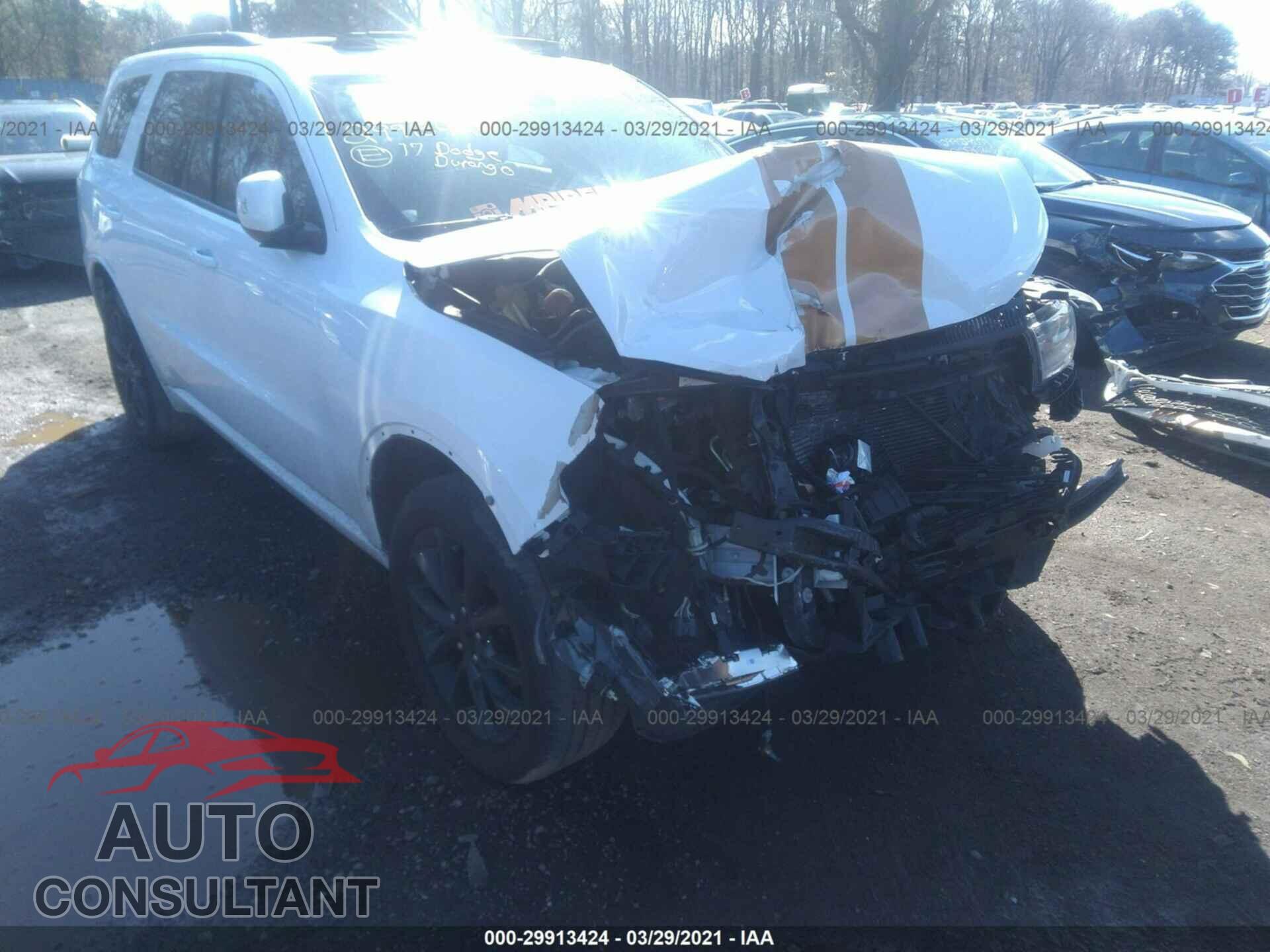 DODGE DURANGO 2017 - 1C4RDJDG5HC870930
