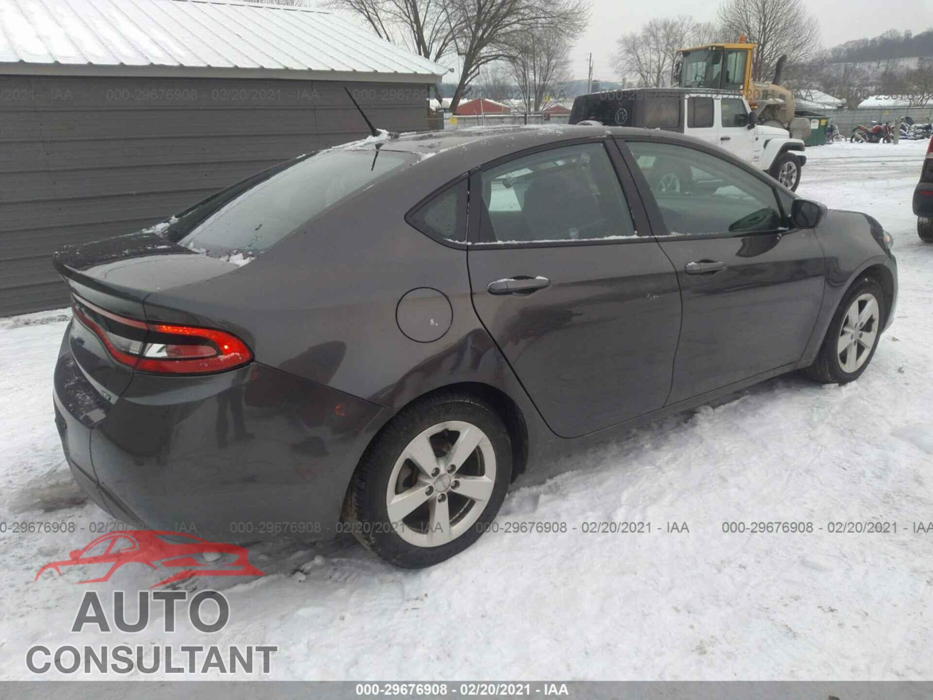DODGE DART 2016 - 1C3CDFBB5GD593381