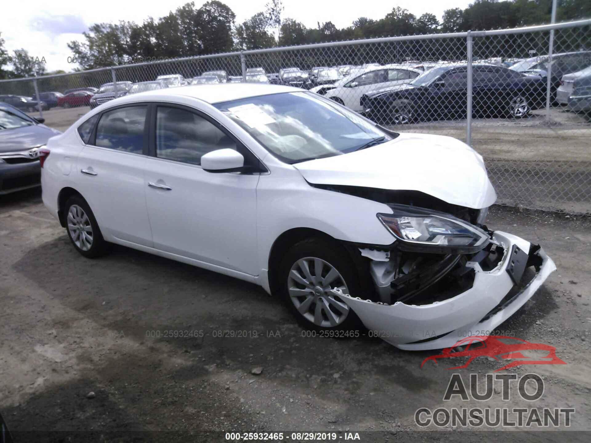 NISSAN SENTRA 2017 - 3N1AB7AP2HY410886