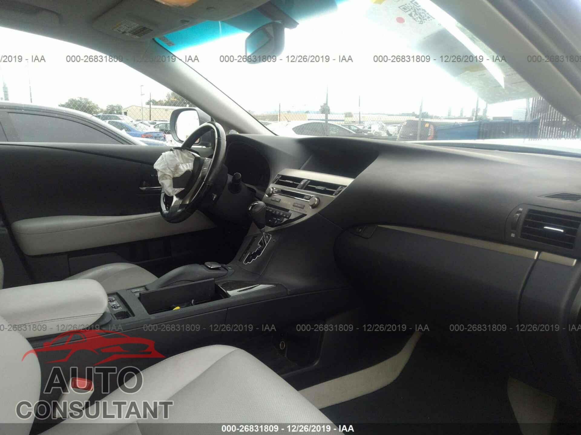 LEXUS RX 2014 - 2T2ZK1BA9EC144524