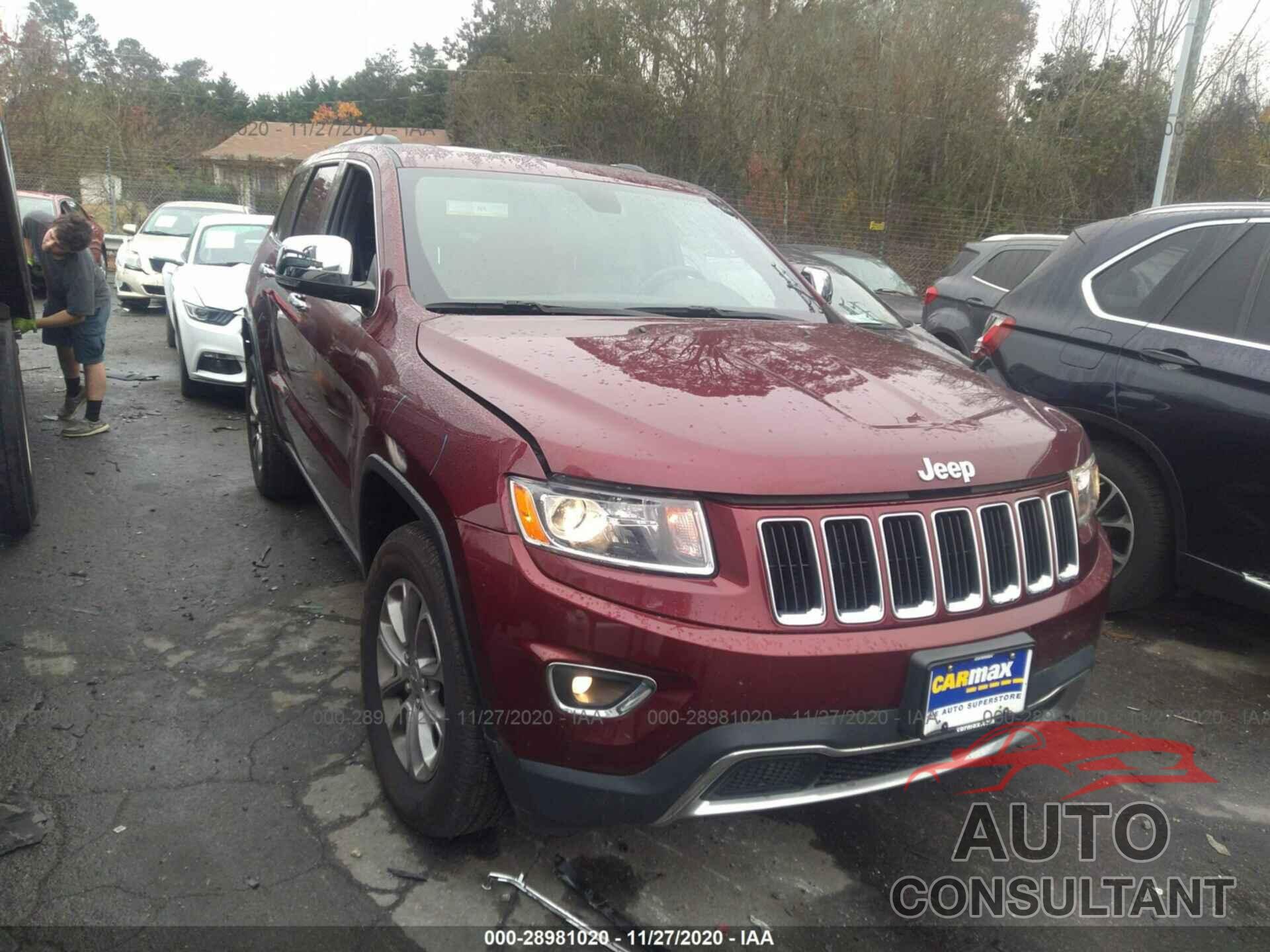 JEEP GRAND CHEROKEE 2016 - 1C4RJFBG2GC342639