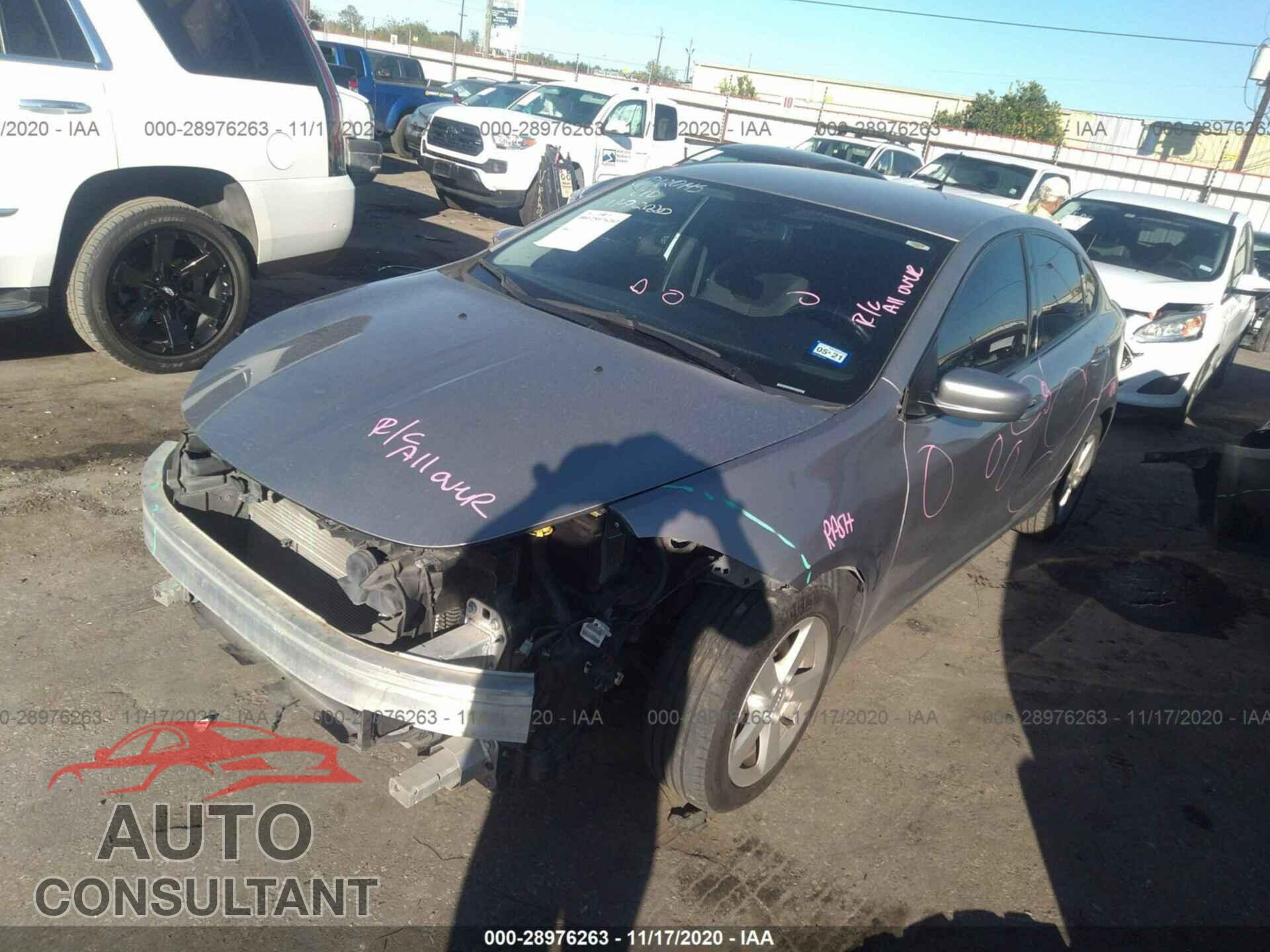 DODGE DART 2016 - 1C3CDFBB5GD515389